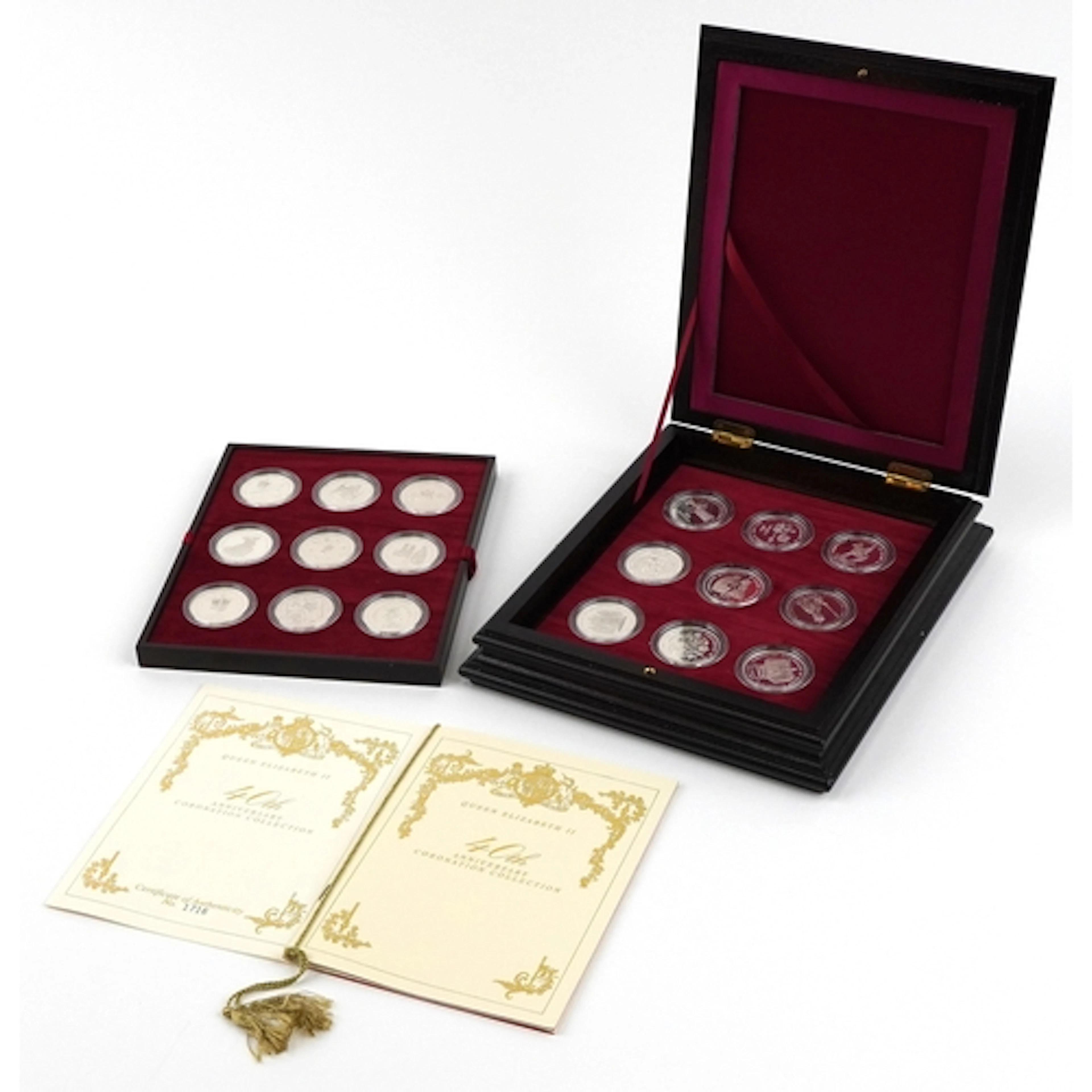 Queen Elizabeth II 1993 limited edition 40th Anniversary Cor...