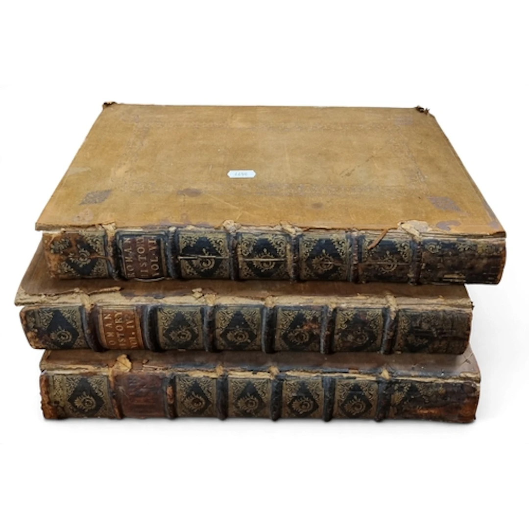 Francois Catrou and Rouille, Roman History in three volumes ...