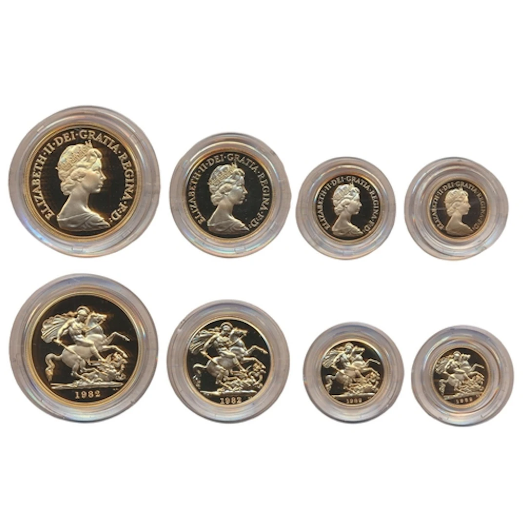 Investment Gold Lot - Documents Required. 1982 sovereign pro...