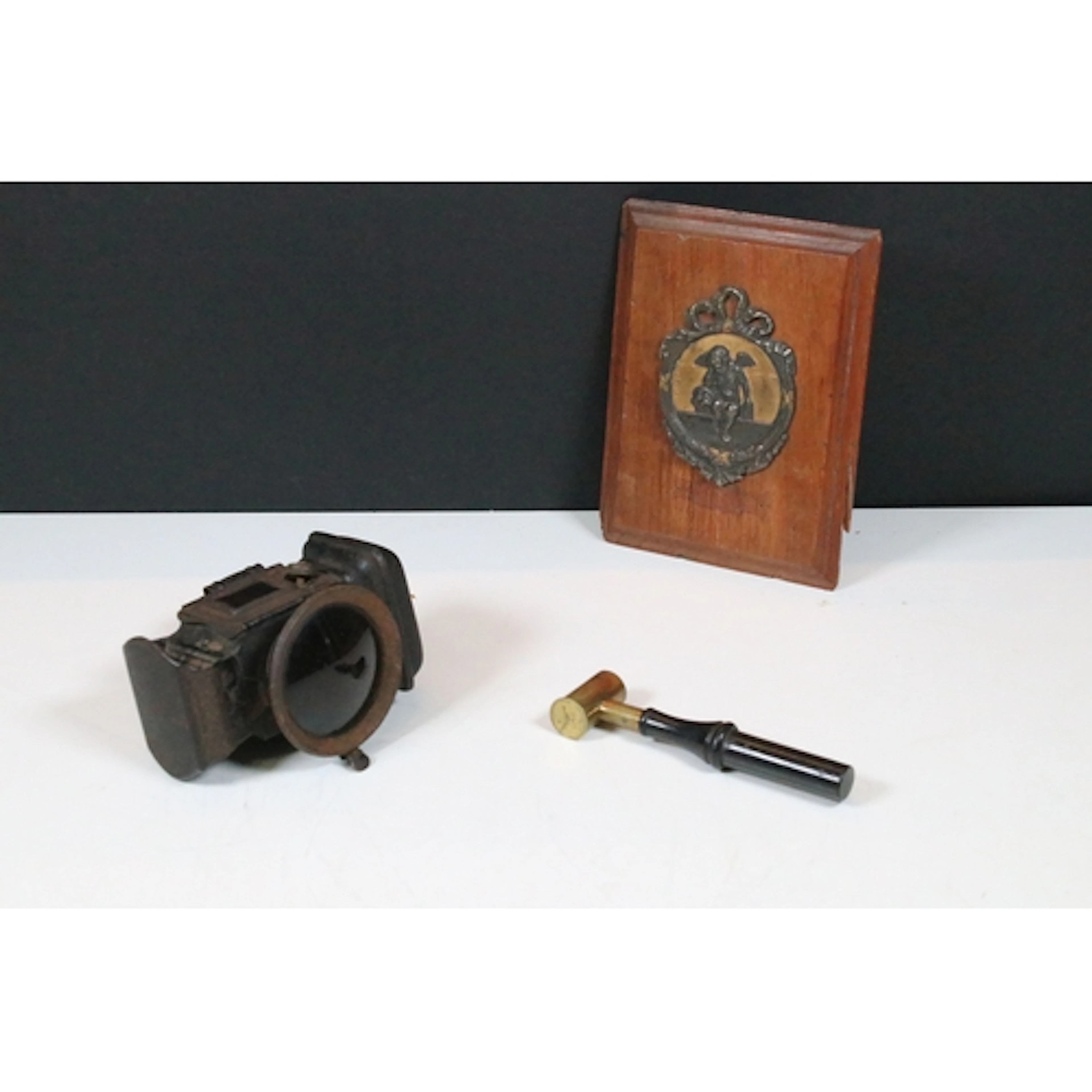 James Dixon & Sons hunting gunpowder measuring, having brass...