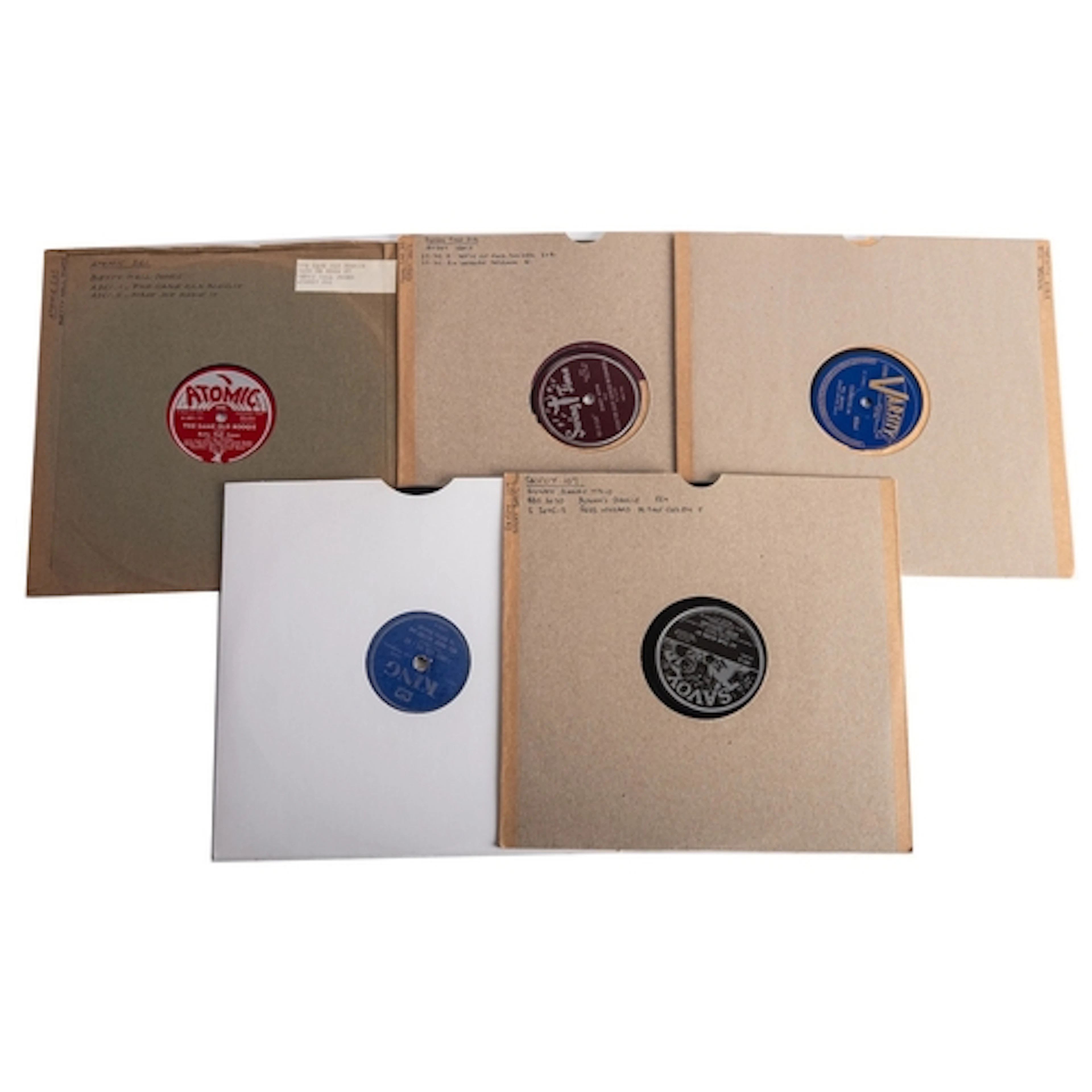5 records: Betty Hall Jones - The Same Old Boogie Atomic A26...