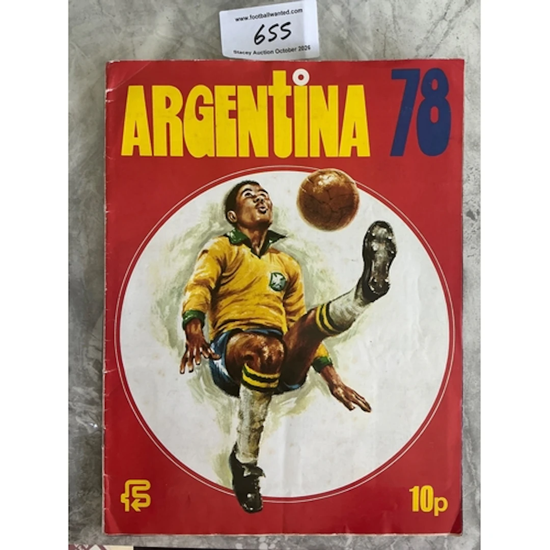 FKS Argentina 1978 Complete Football Sticker Album: Good con...