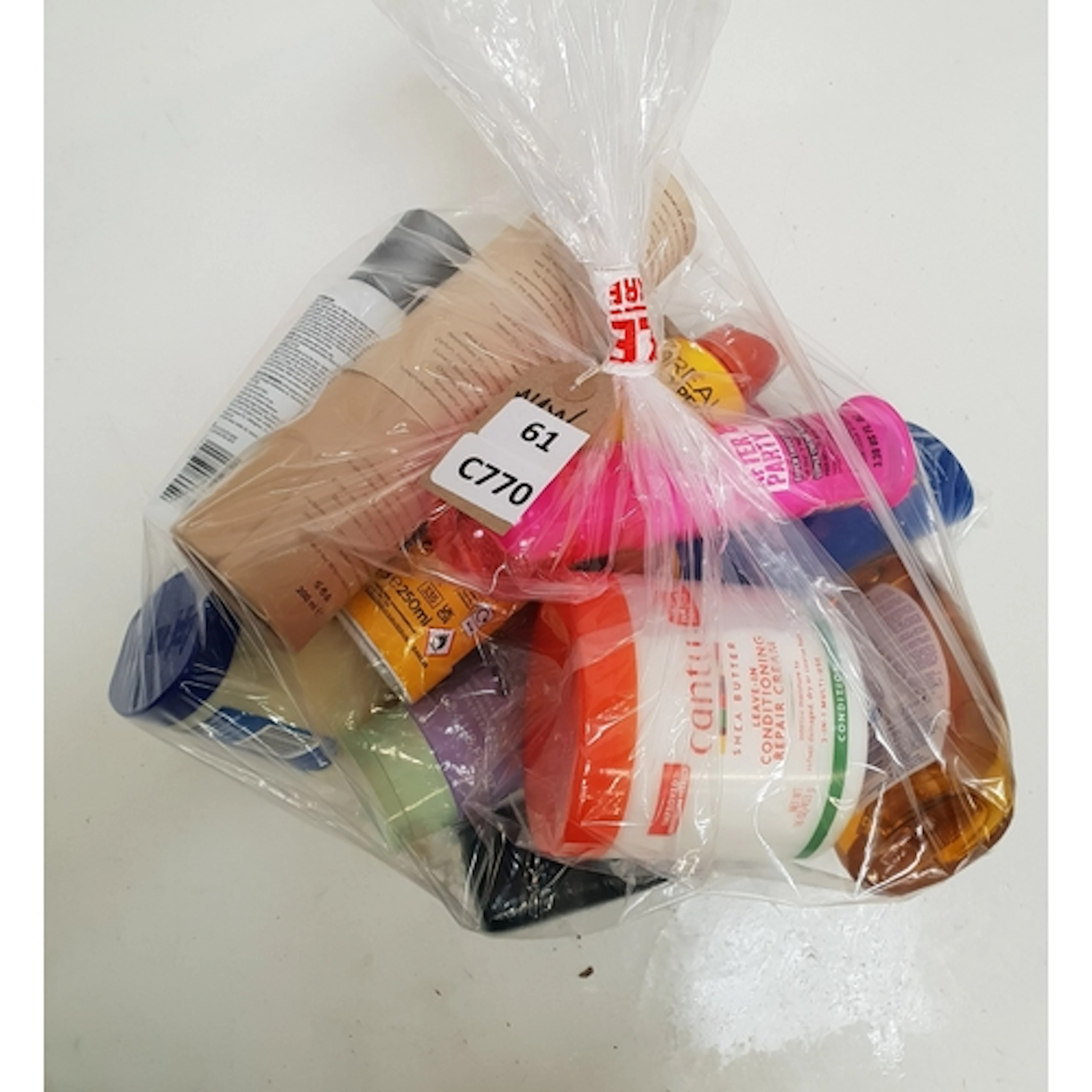 ONE BAG OF COSMETICS AND TOILETRIES including Nivea, Bedhea...