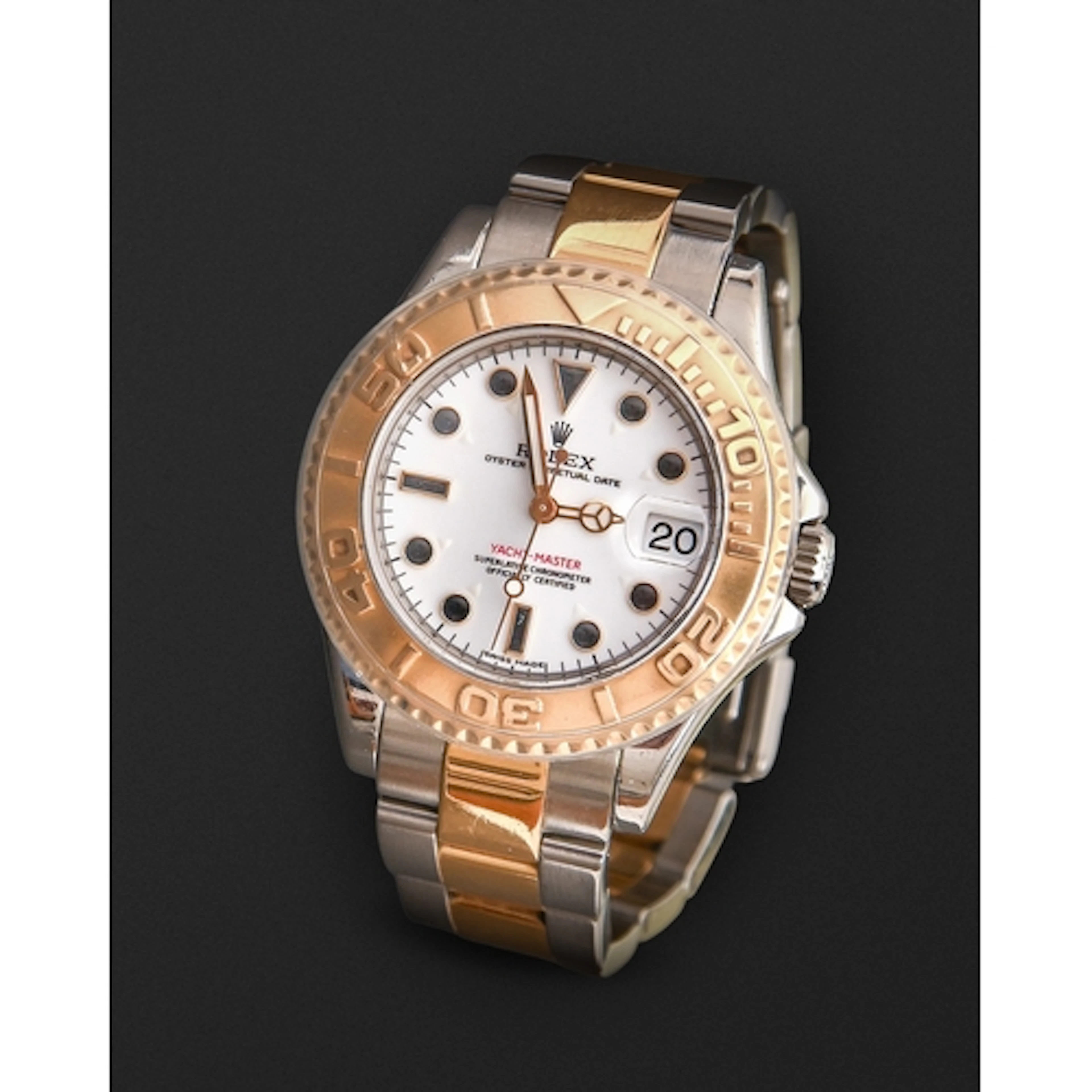 Rolex. An 18ct gold and stainless steel self-winding wristwa...