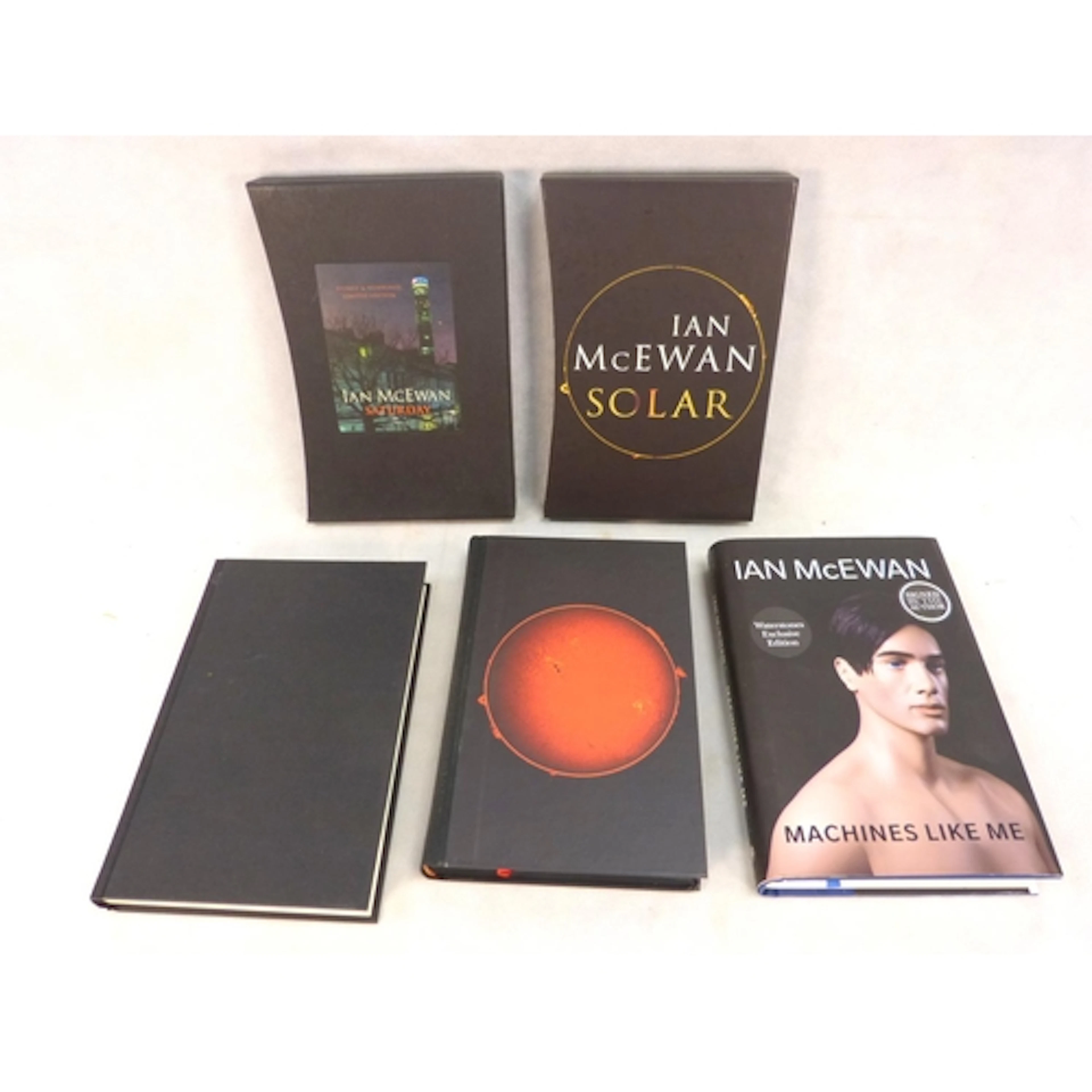McEWAN IAN. Solar & Saturday. 2 vols., each a...