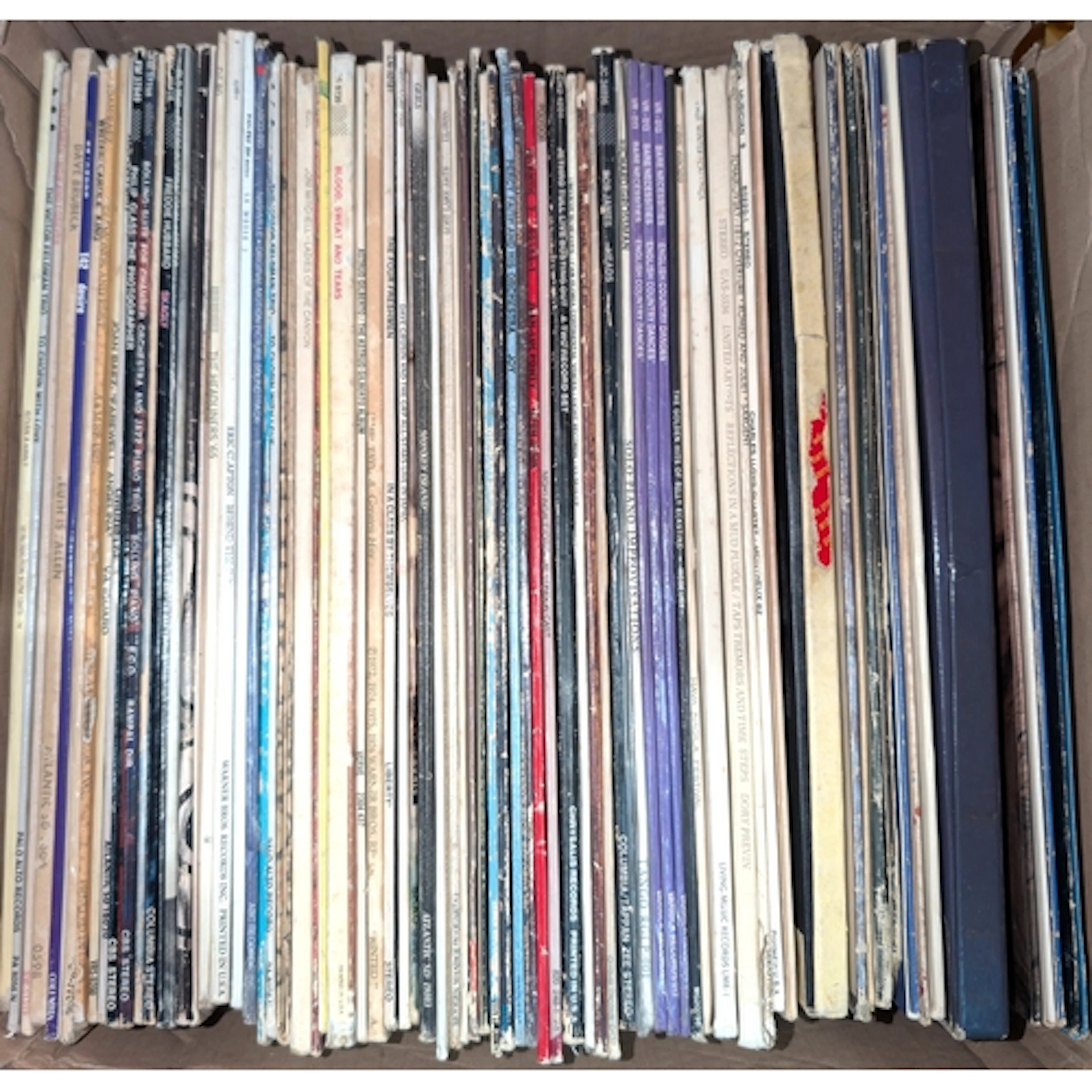 A collection of Rock and Pop records, some 1970's including ...