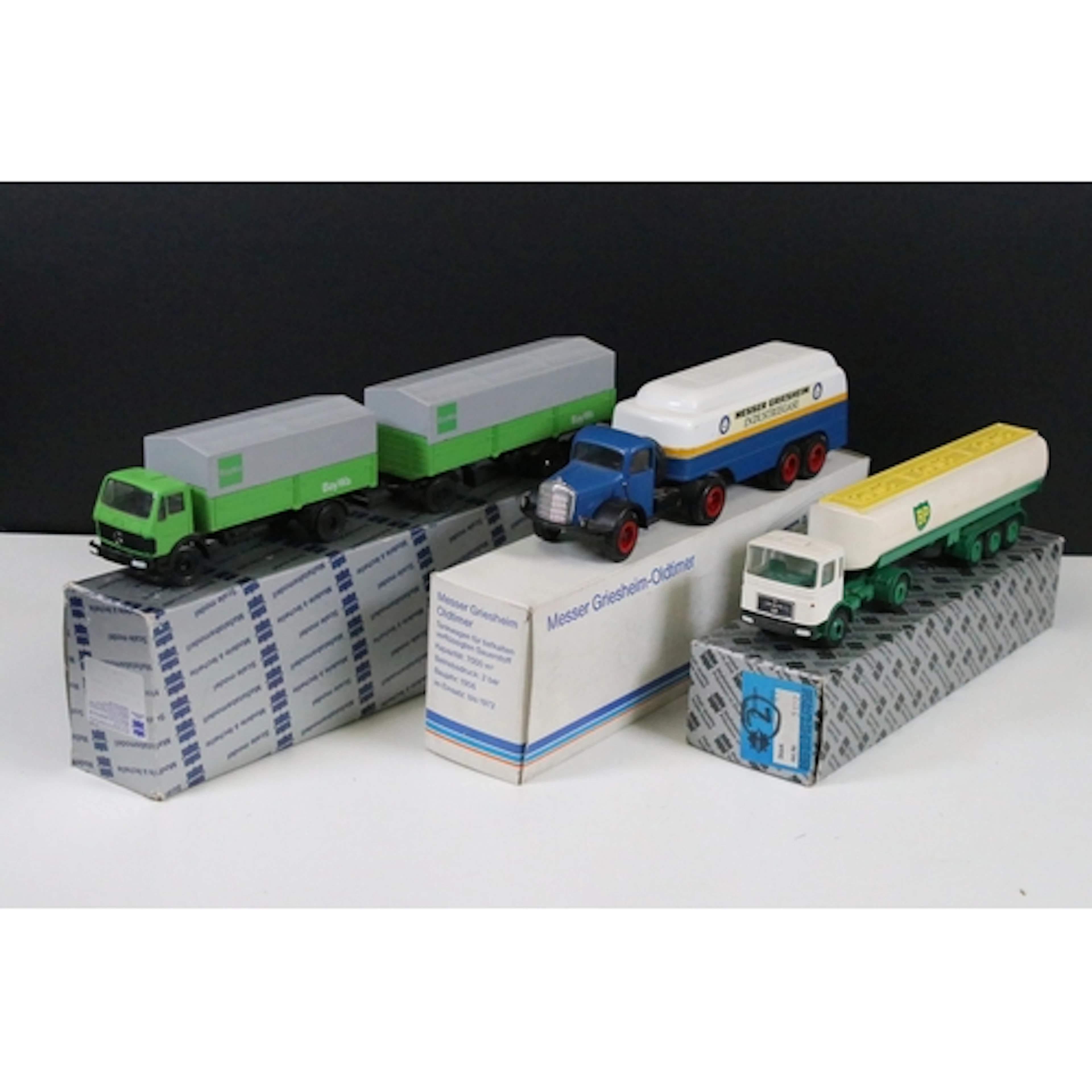 Three boxed Conrad commercial related diecast models to incl...