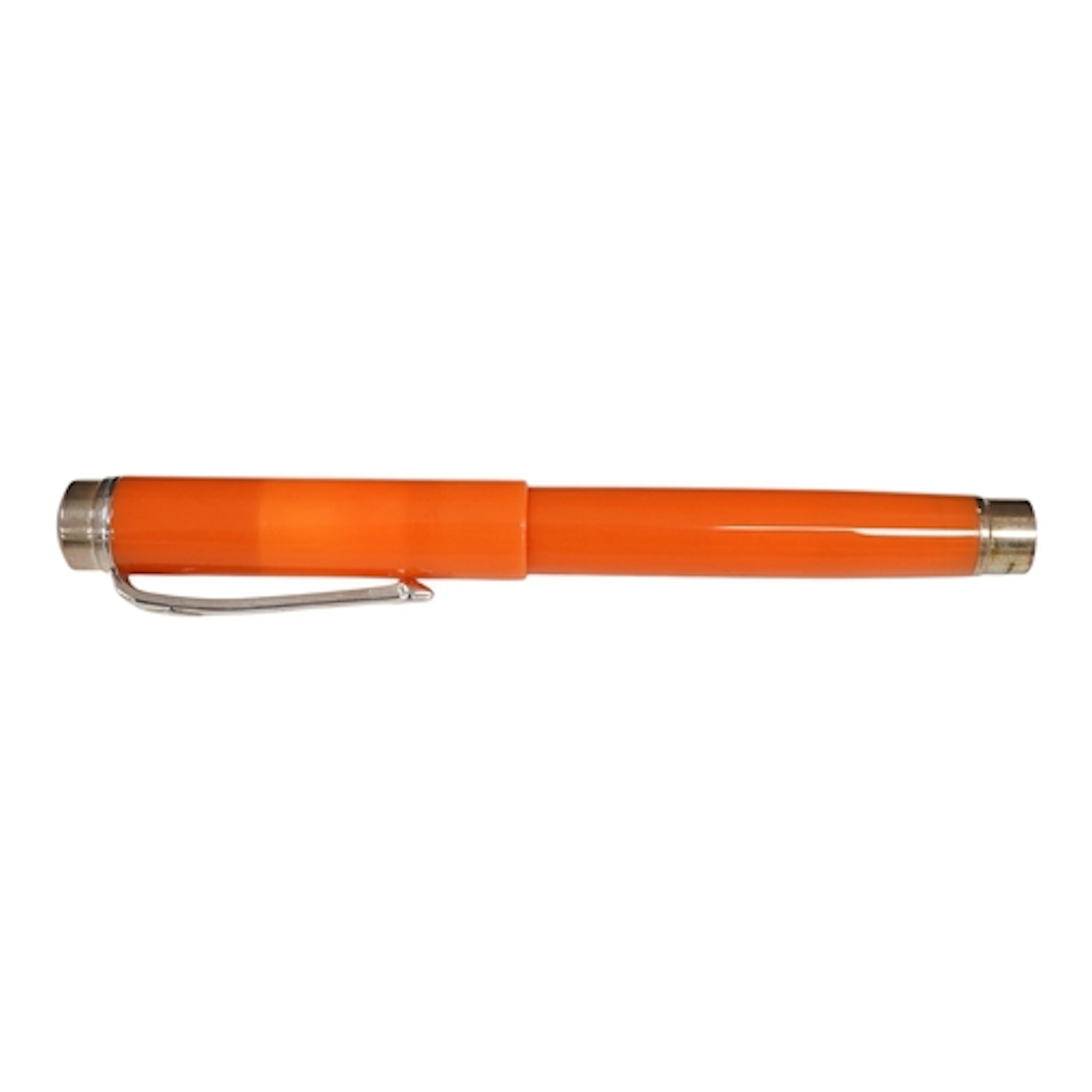 A Conway Stewart Silvicity fountain pen, sunset orange 4/20 ...