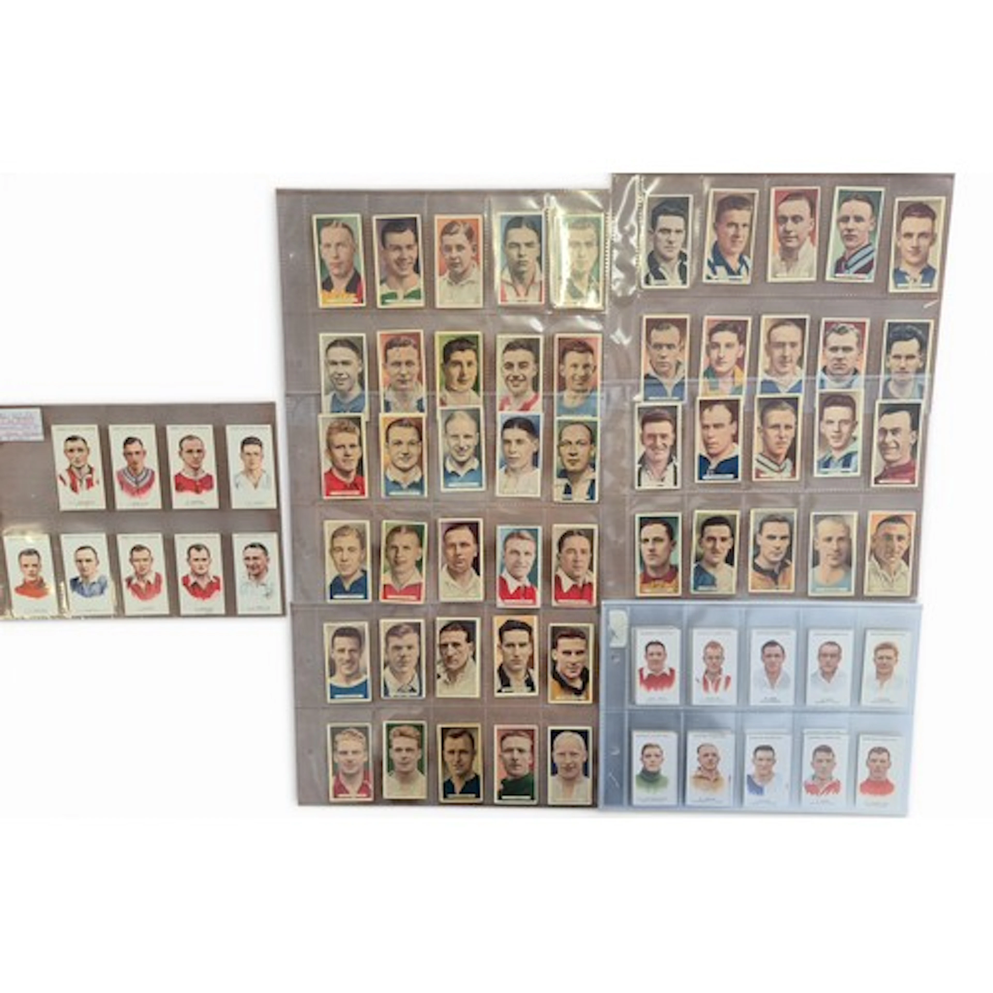 Vintage football soccer cards by Lambert & Butler Footballer...