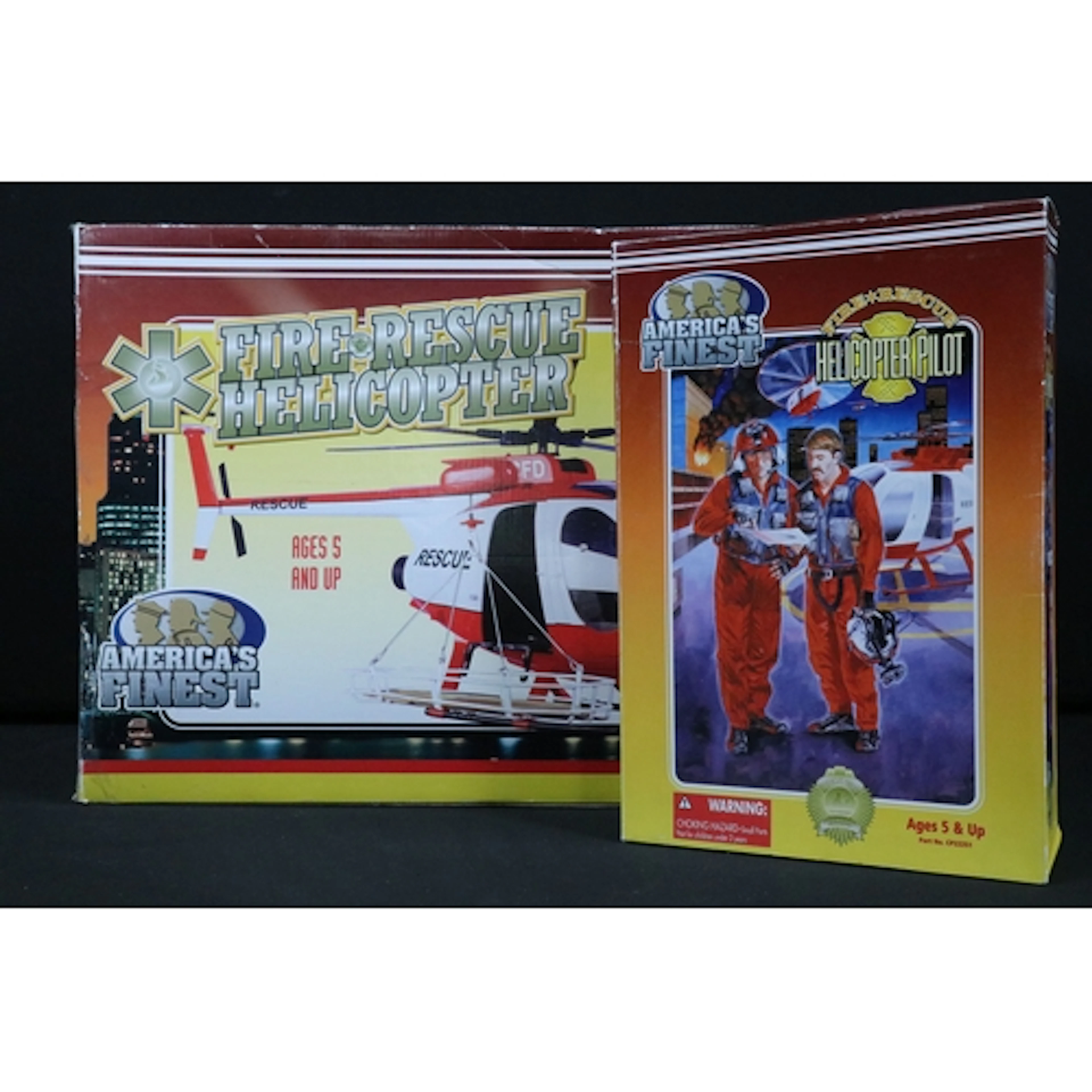 Two boxed 21st Century Toys America's Finest Fire Rescue toy...