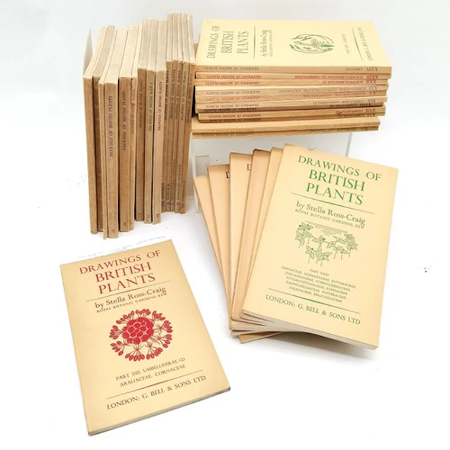1948-73 complete set of 31 volumes 'Drawings of British plan...