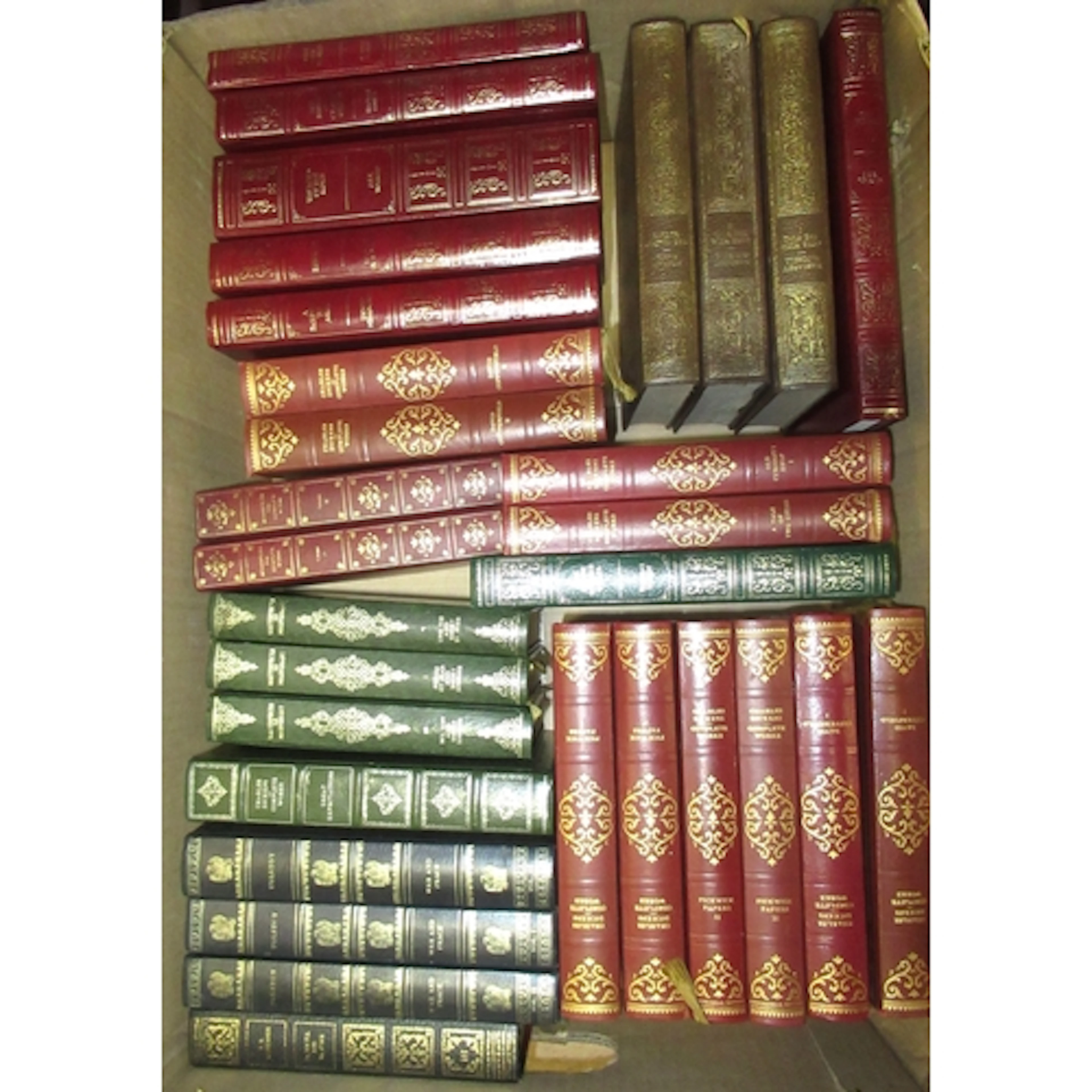 Box containing mainly Guild Publishing books, including ' Th...