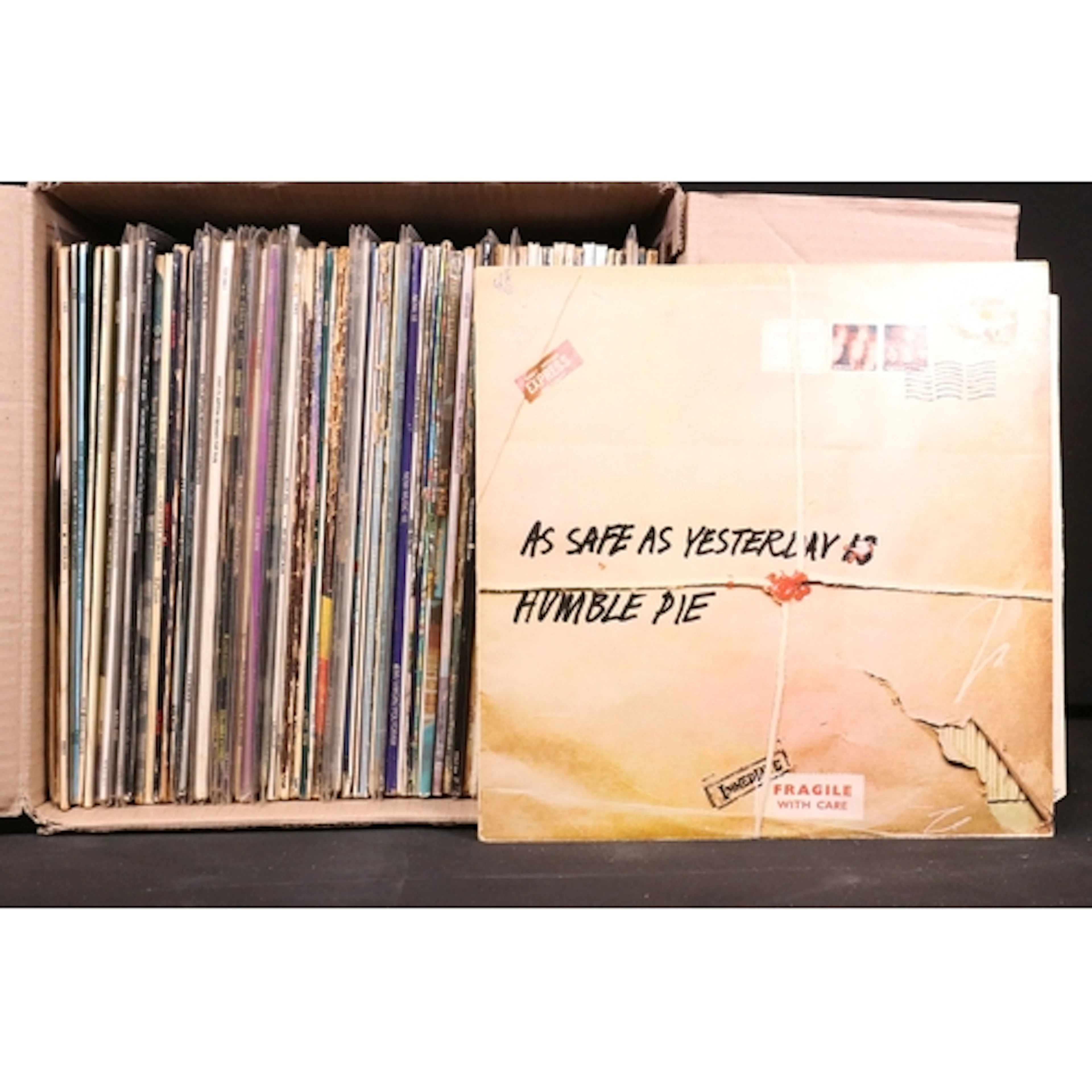 Vinyl - Over 80 Rock & Pop LPs to include Humble Pie x 3 (in...