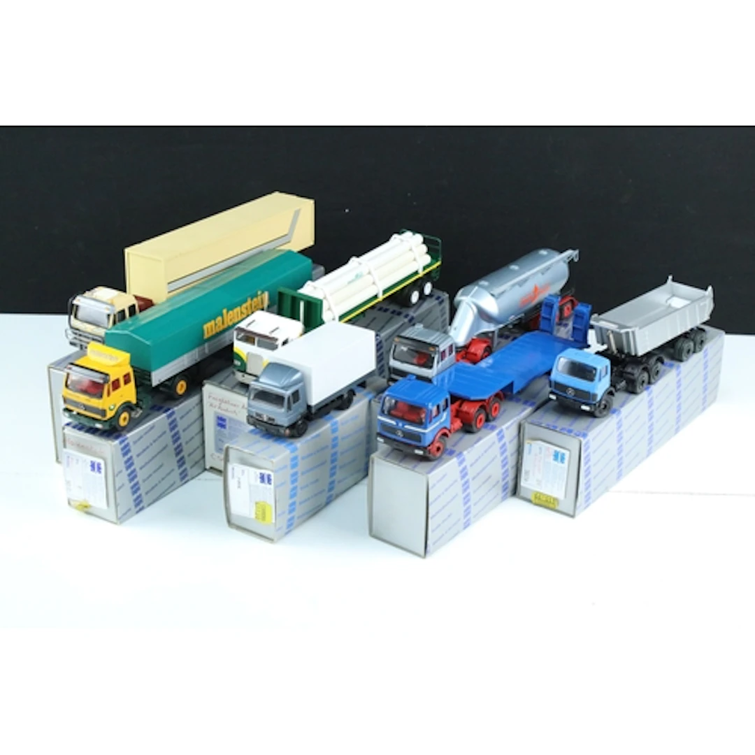Seven boxed Conrad diecast models to include 3030, 3026, 302...