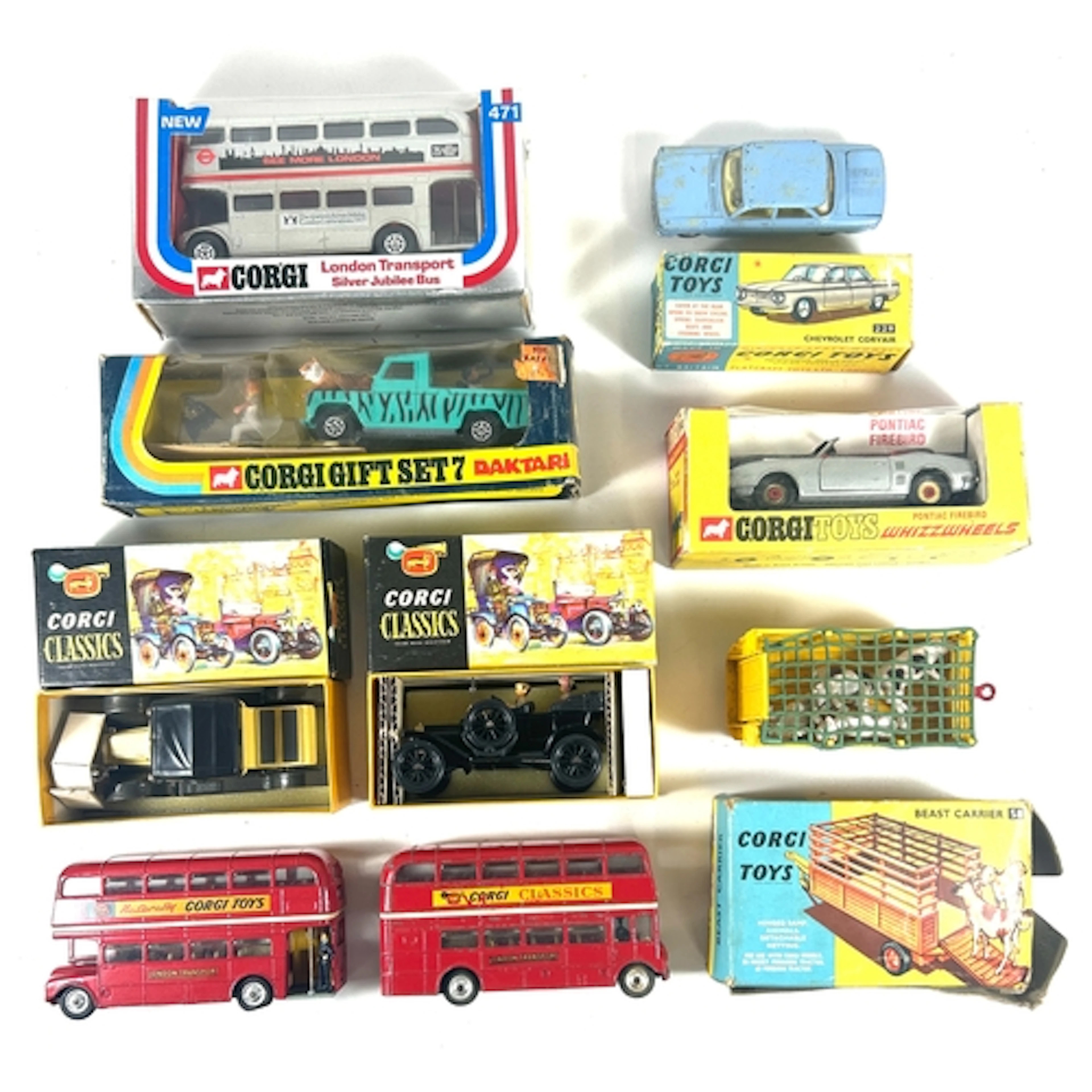 14 Corgi Toys/Classics. A Whizzwheels Gift Set 7 Daktari. Po...
