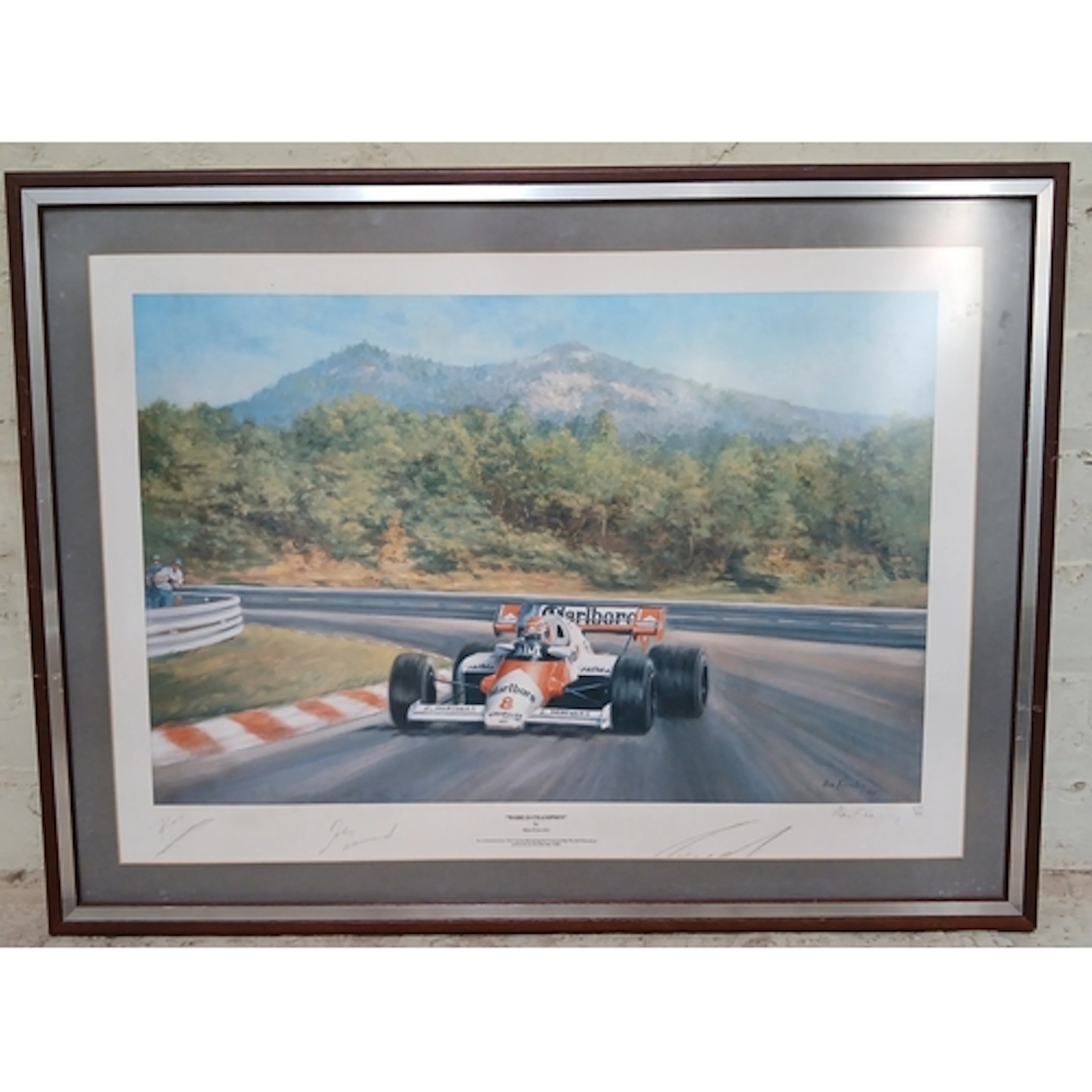 Alan Fearnley limited edition colour print, 'WORLD CHAMPION'...