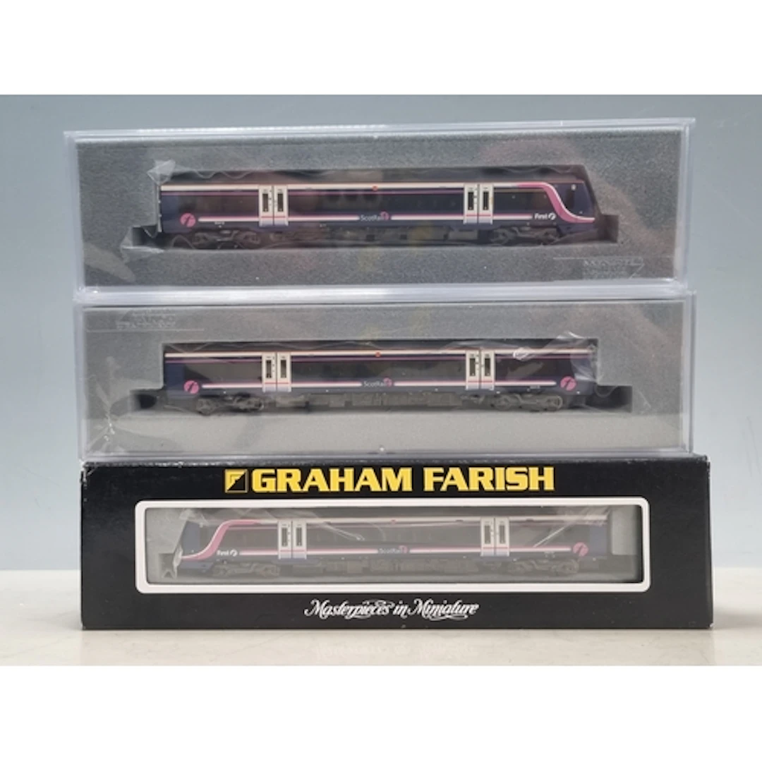 A boxed Graham Farish by Bachmann N gauge 371-428 Class 170/...