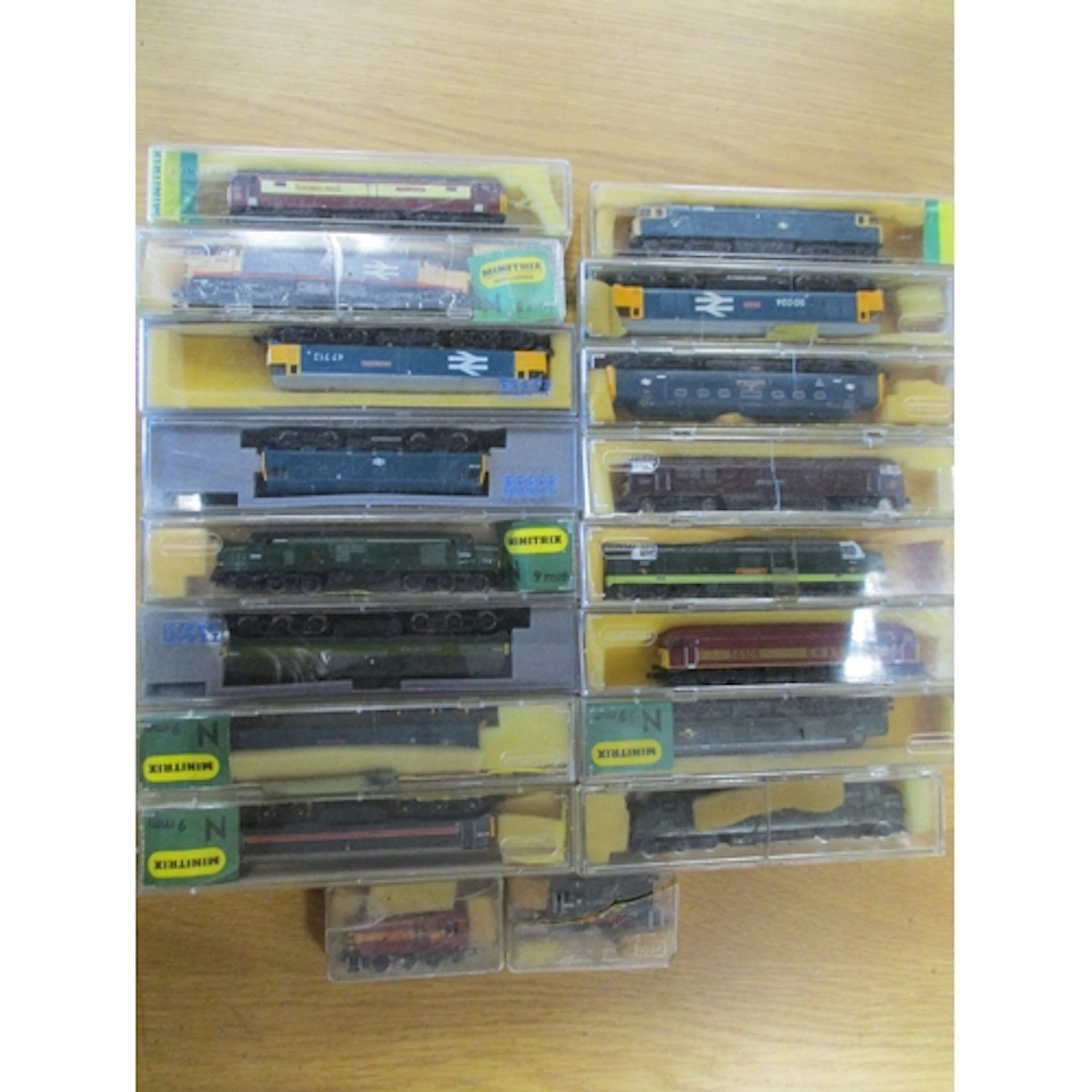 Graham Farish. Collection of N gauge diesel locomotives gene...