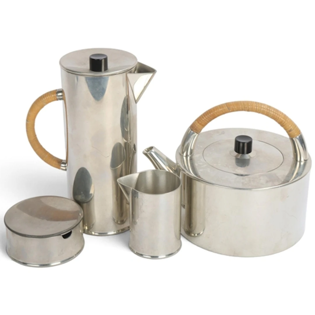 ERIK MAGNUSSEN for Royal Selagor, Denmark, a polished pewter...