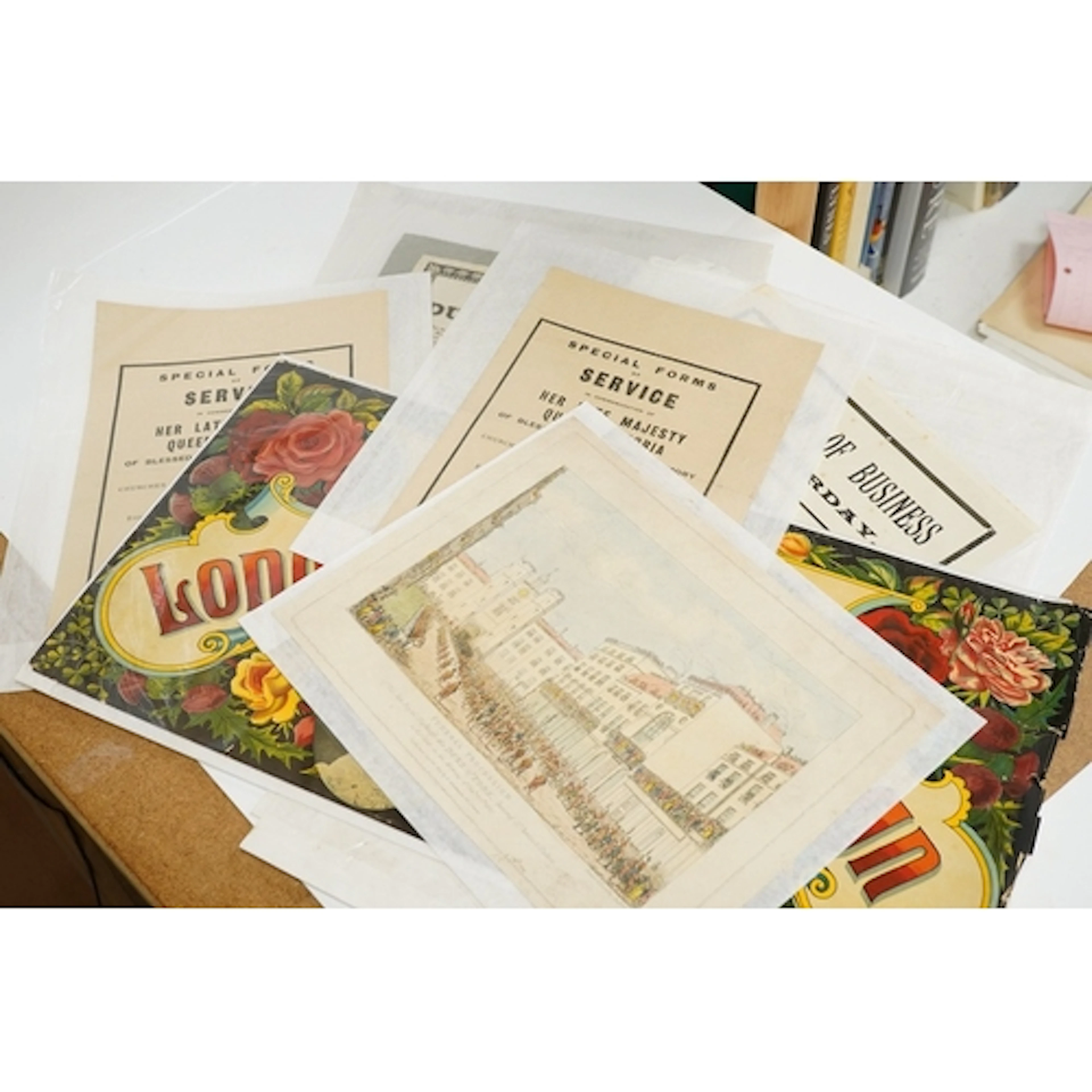 Royal interest; a collection of printed documents relating t...