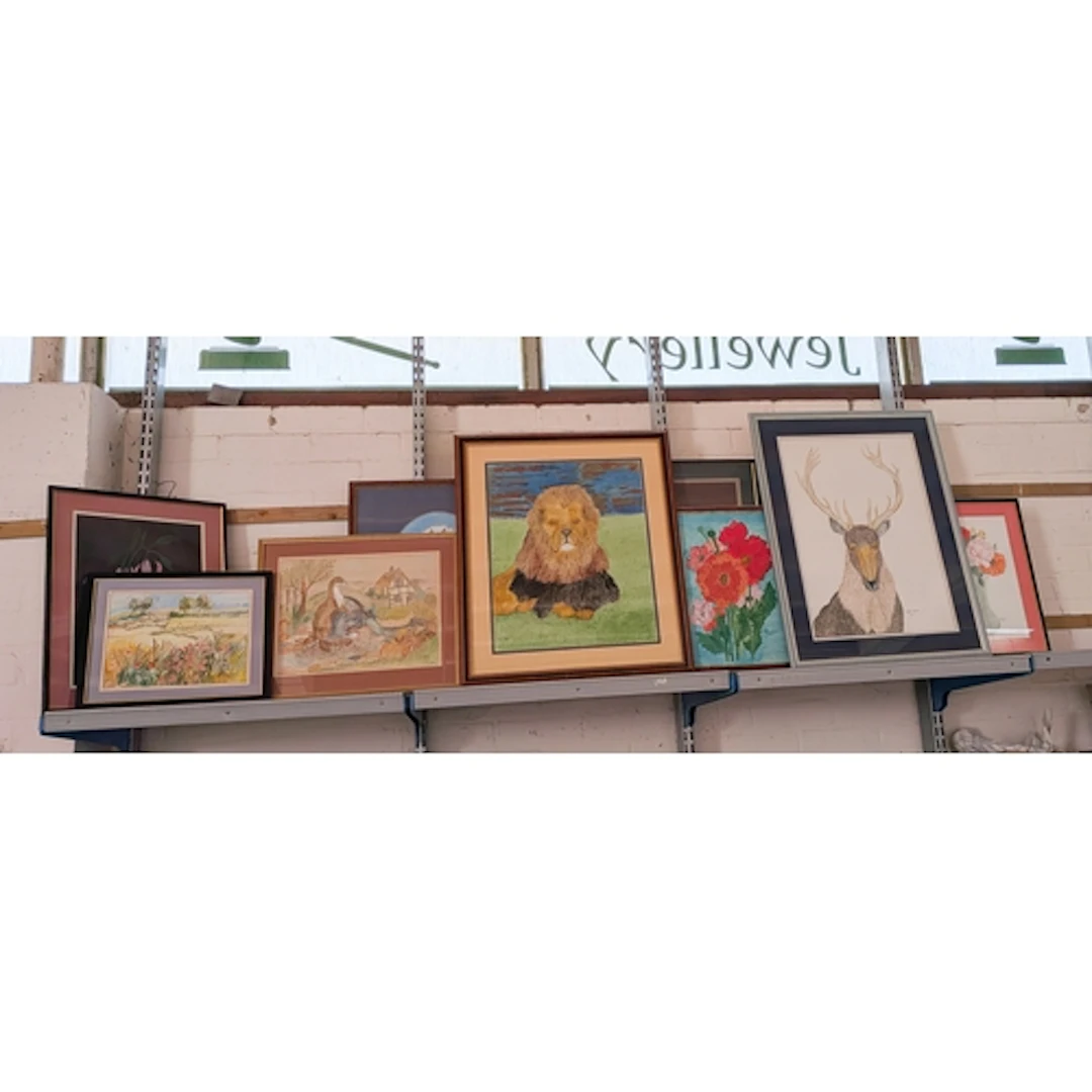 A large collection of art work by Sybil Owen to include anim...