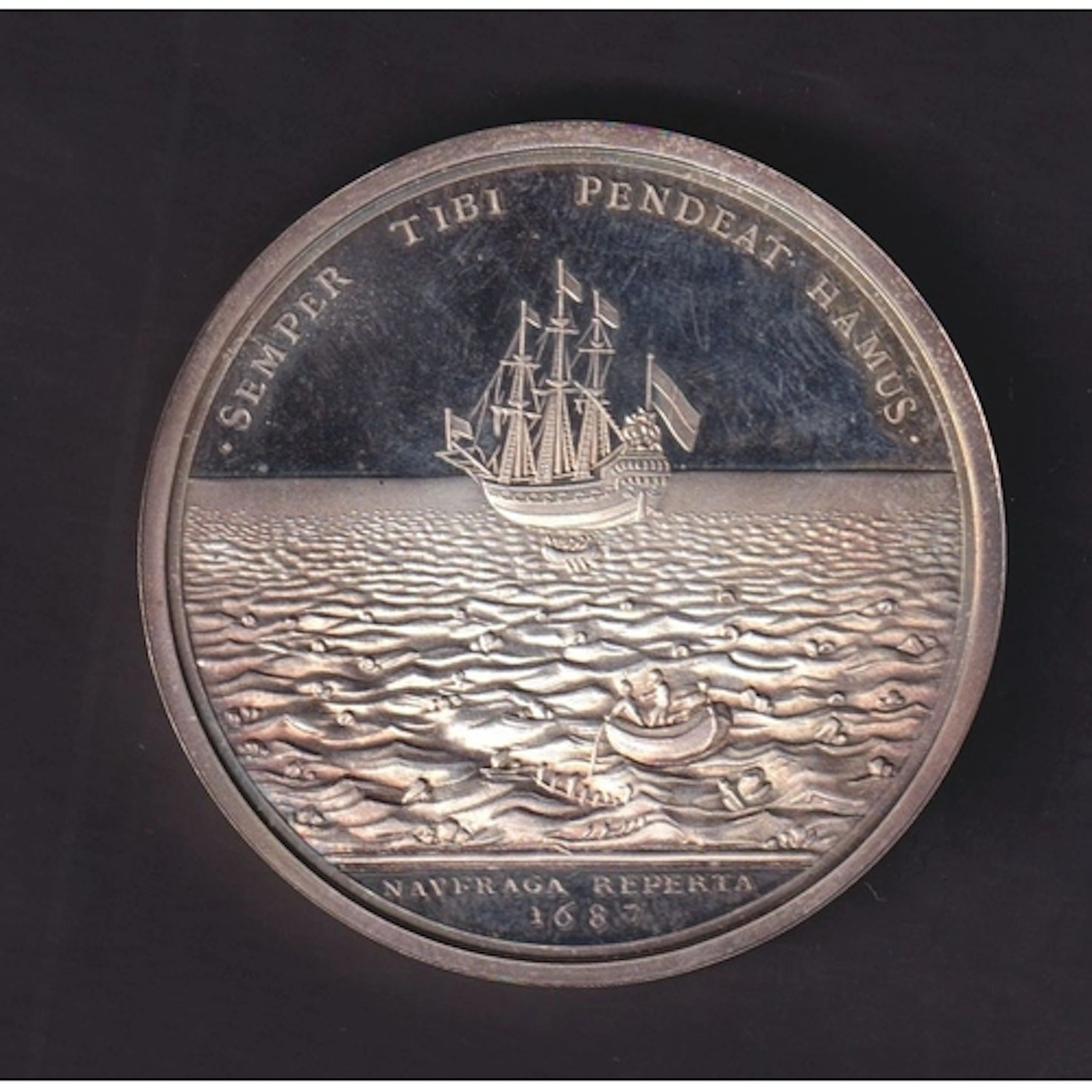 Turks and Caicos Islands 1971 sterling silver restrike of th...