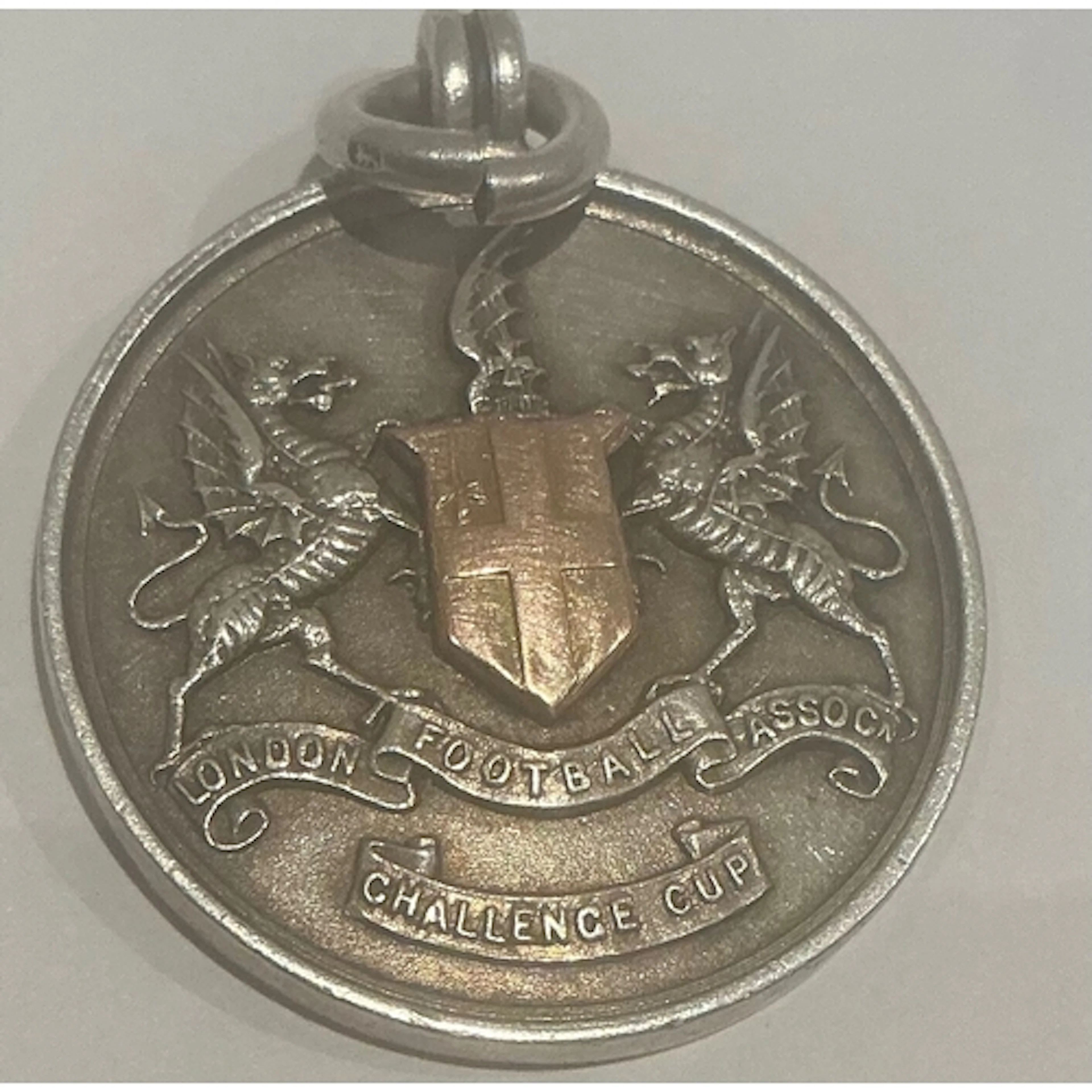 1951 Millwall London FA Cup Final Football Medal: Silver hal...