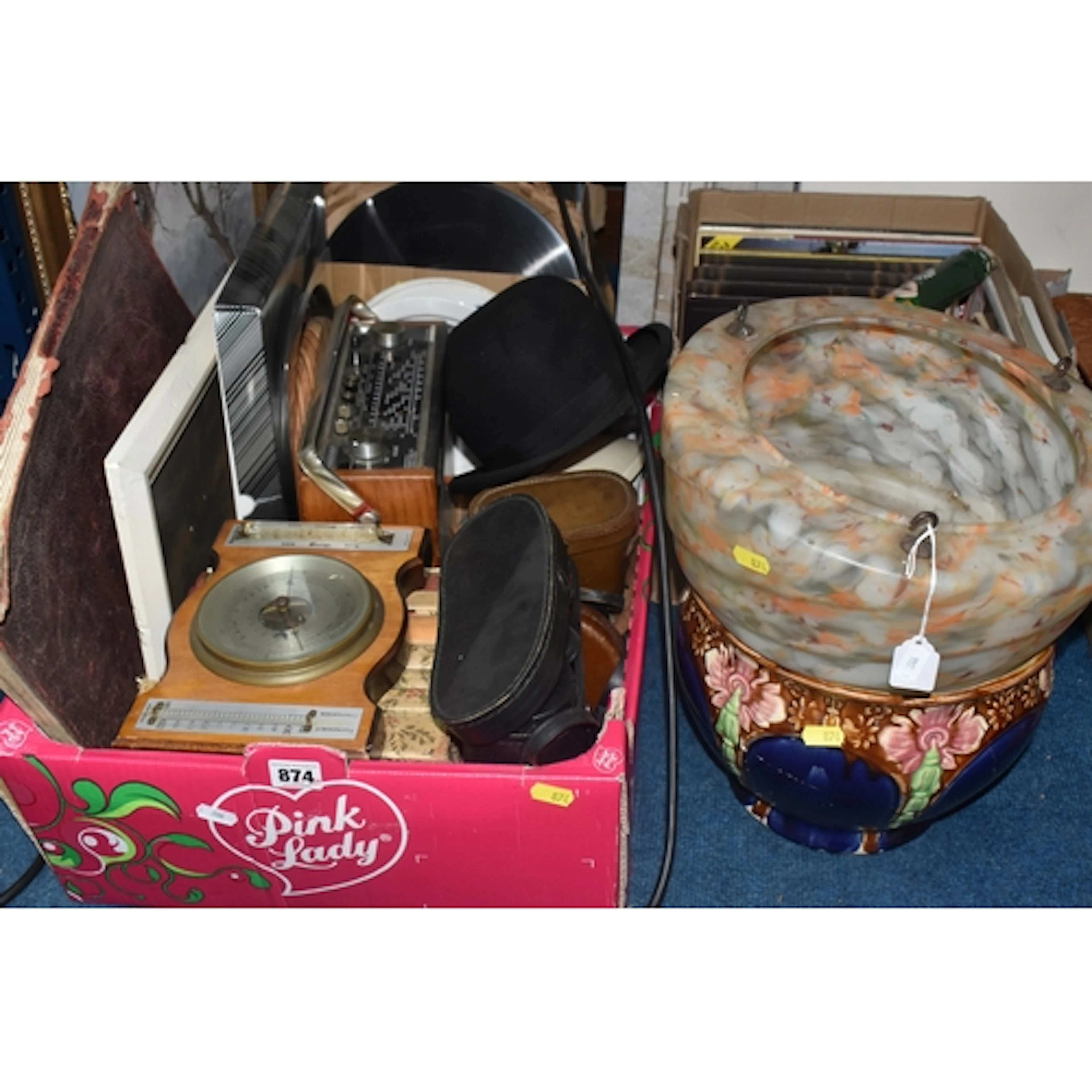 THREE BOXES AND LOOSE MISCELLANEOUS ITEMS, to include Illust...