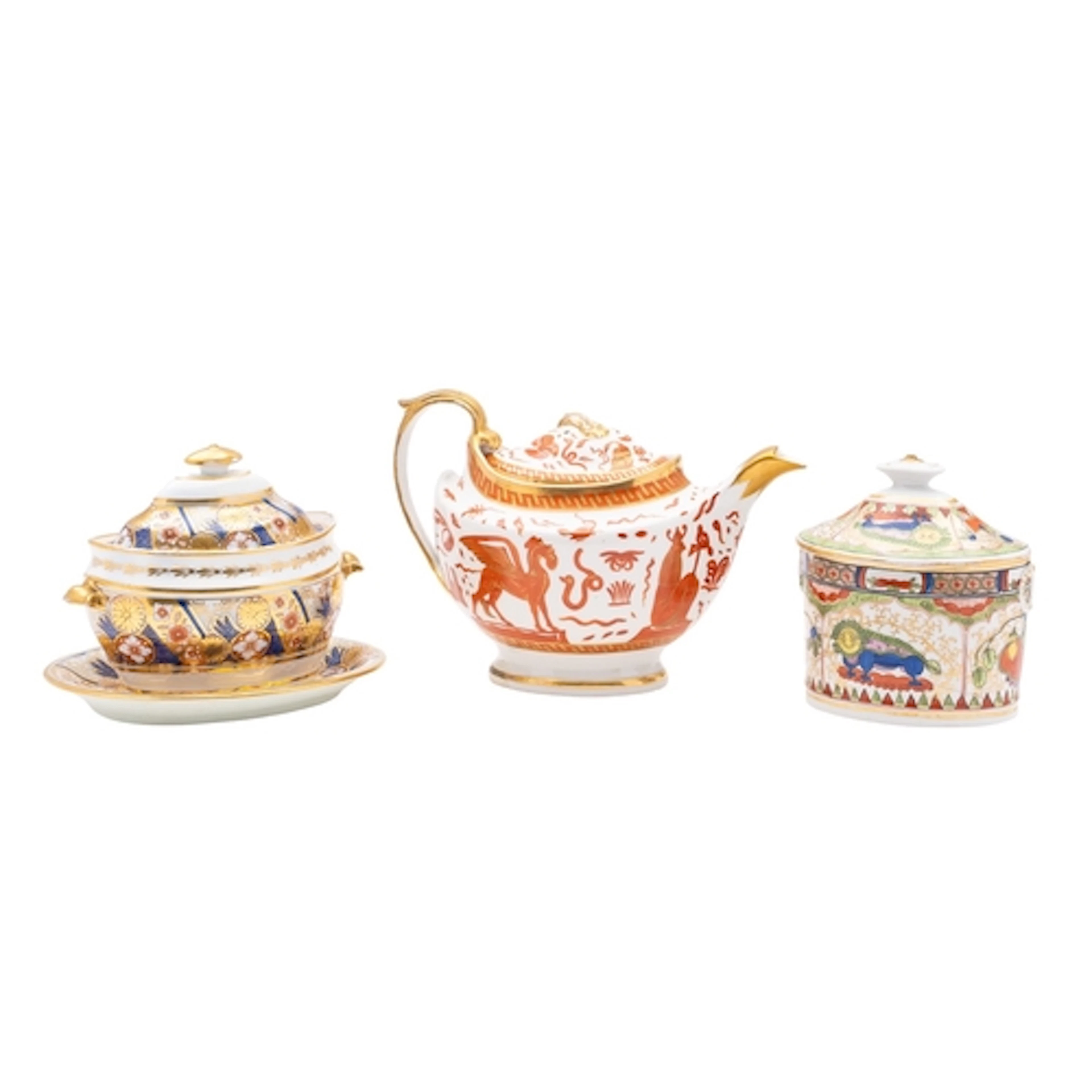 A mixed lot of early 19th century English porcelain includin...