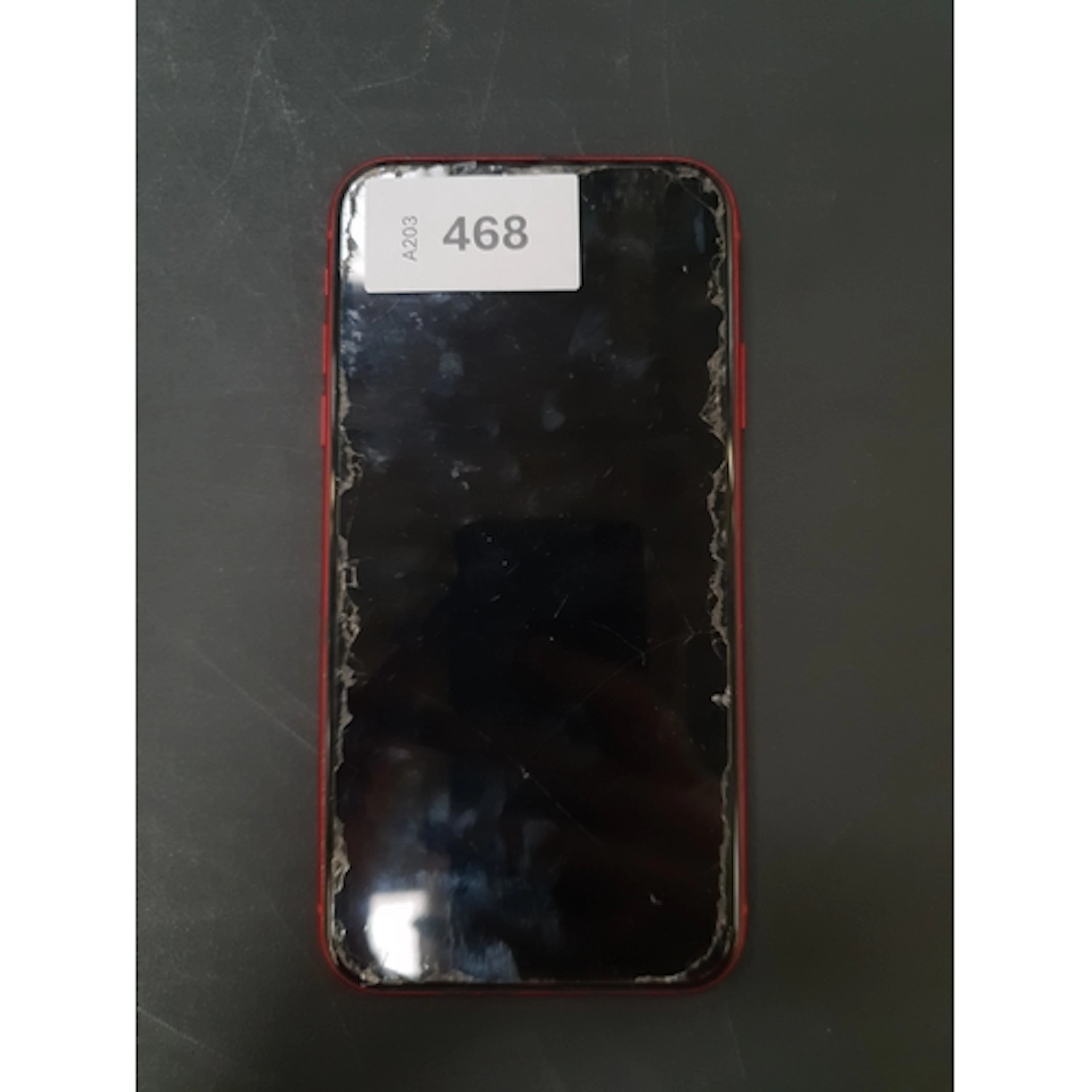 APPLE IPHONE XR/A2106/ RED/128GB/ I-CLOUD LOCKED/ IMEI: 3573...