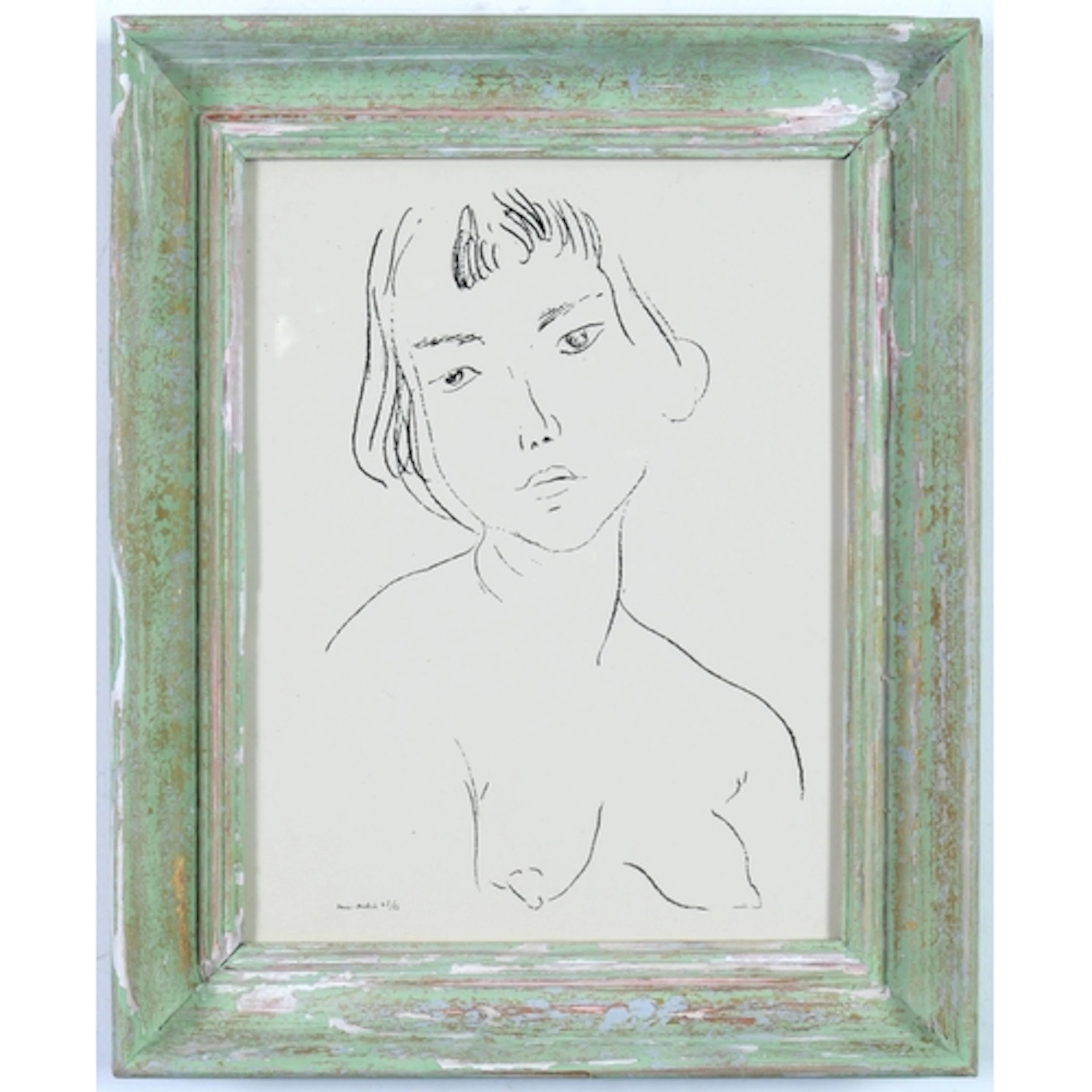 AFTER HENRI MATISSE (FRENCH, 1869-1954): A LITHOGRAPH ON WAT...