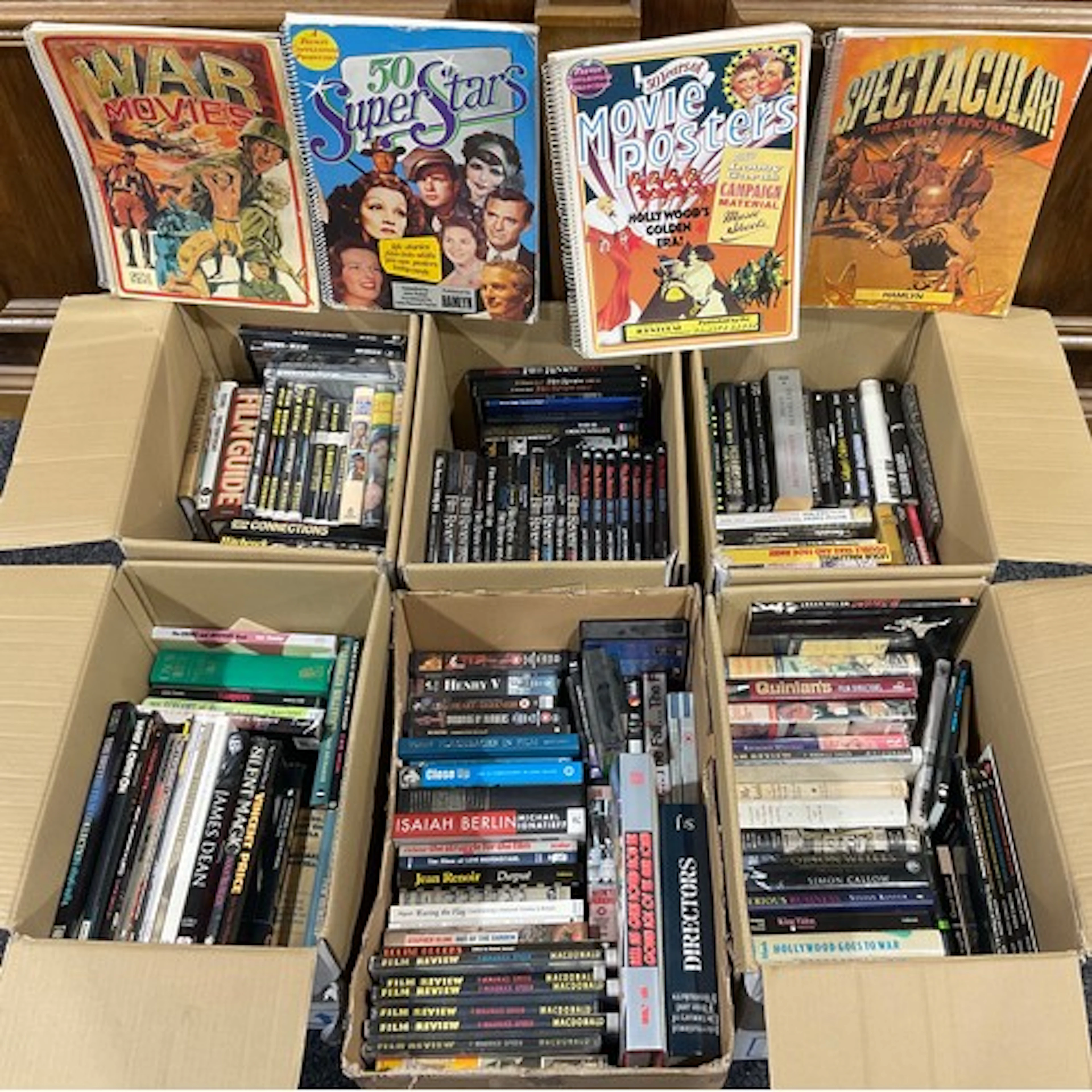 Film, Cinema & Cinematography- a very large collection of bo...