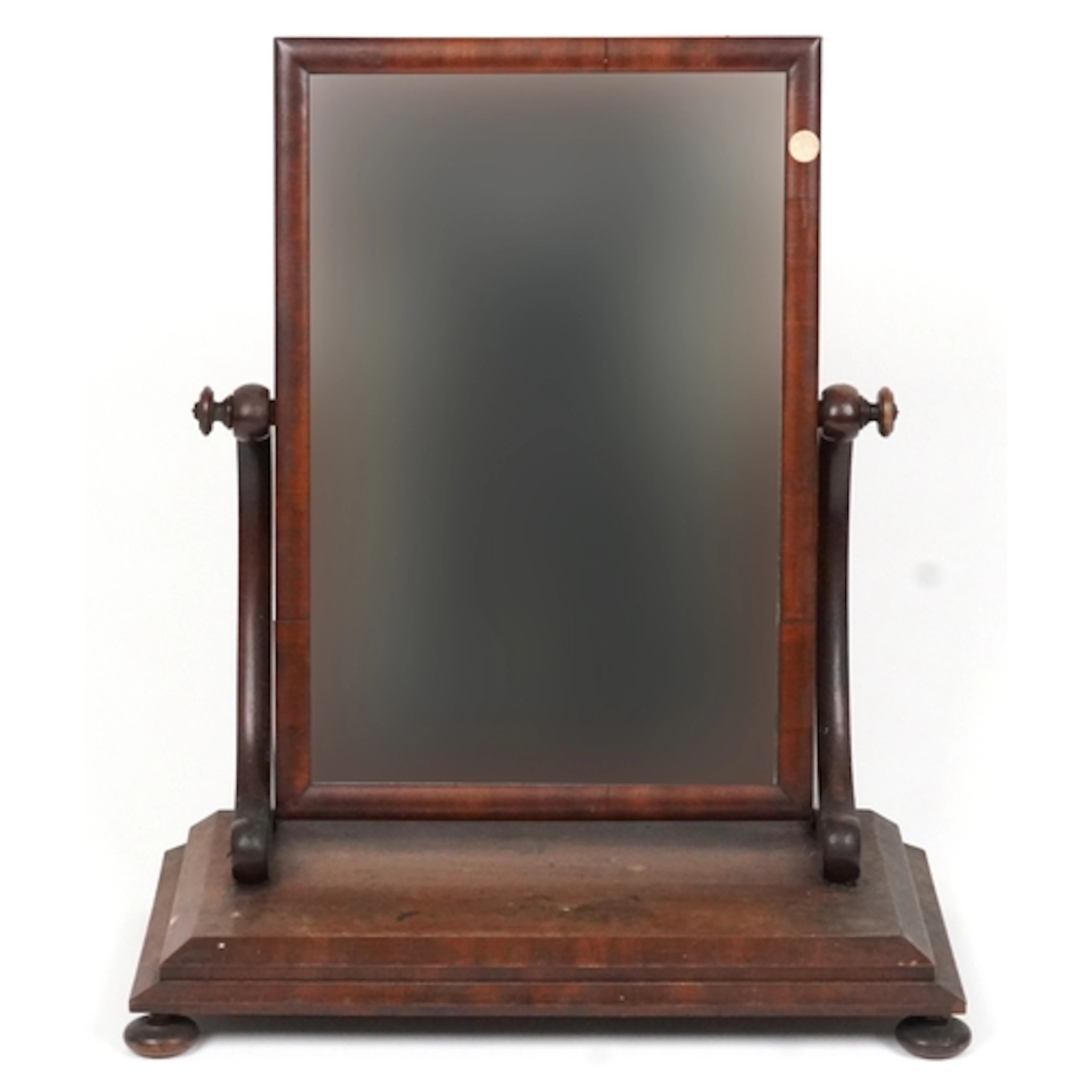 Victorian mahogany framed dressing table swing mirror, previ...
