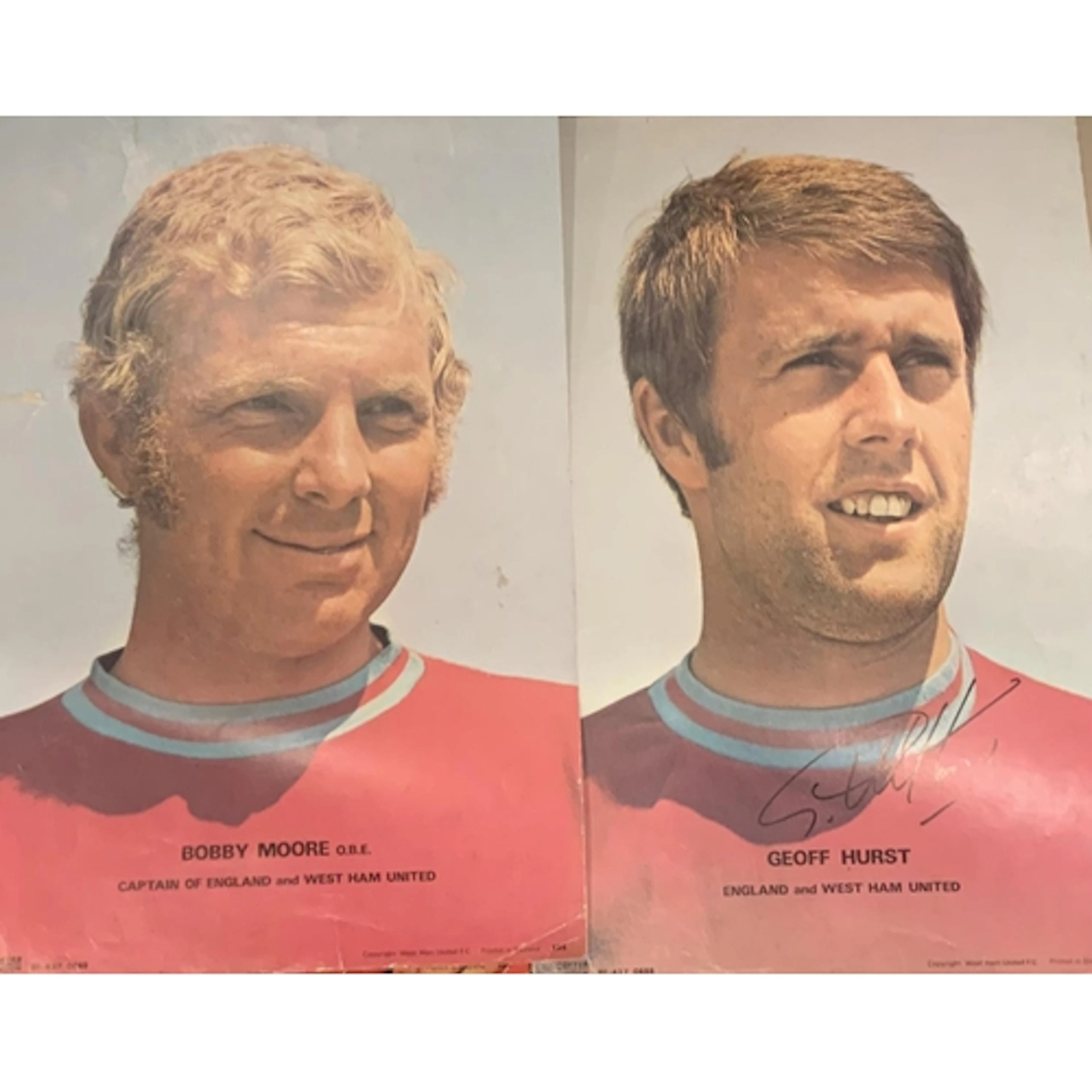 Coffer Early 1970s Football Posters: Posters of Bobby Moore ...