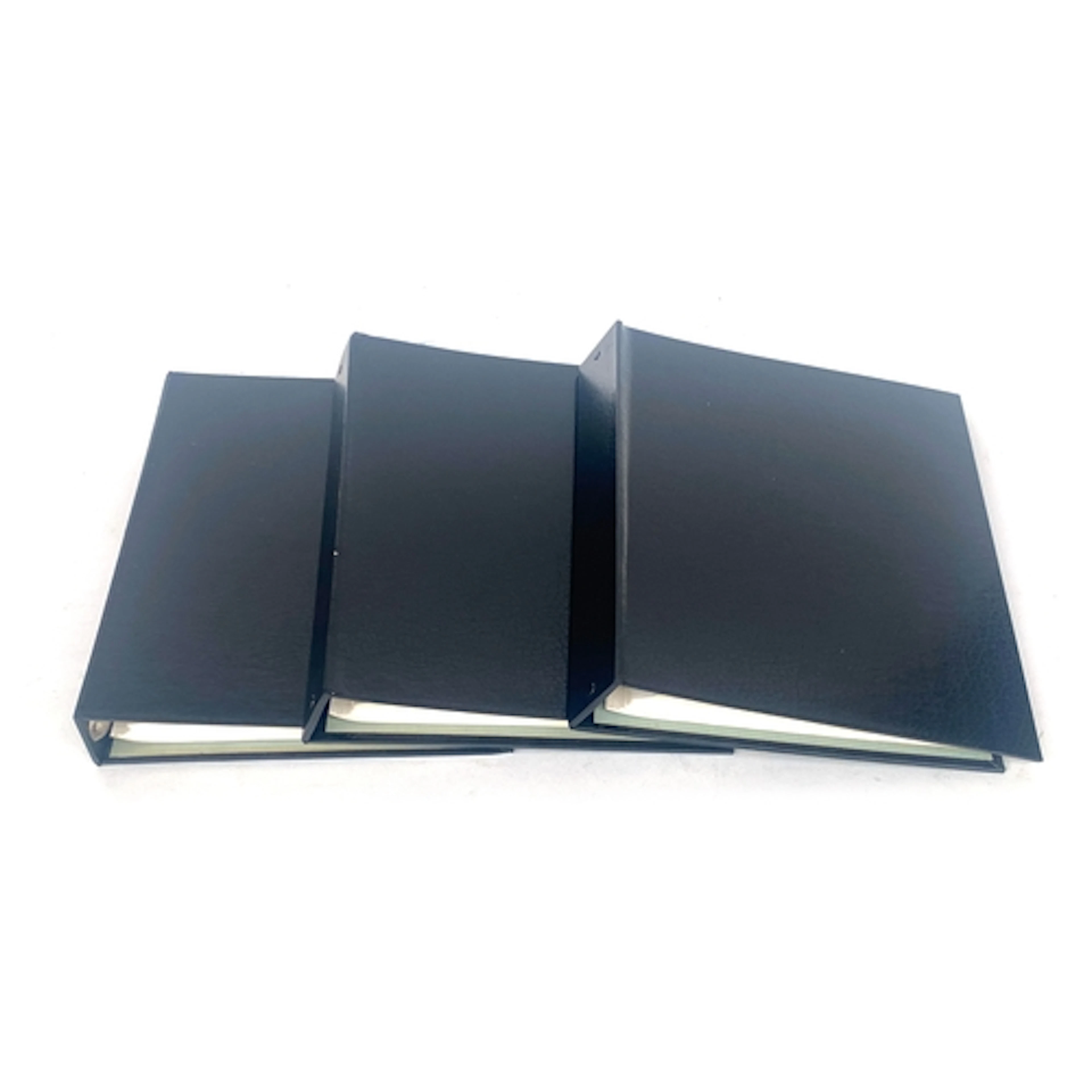 PHILATELY. Three Albums. Uniform black folders. Titled: Grea...