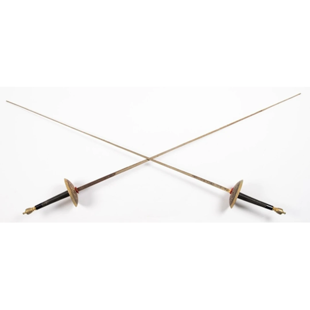 A pair of early 20th Century Spanish Foils. having 89cm squa...
