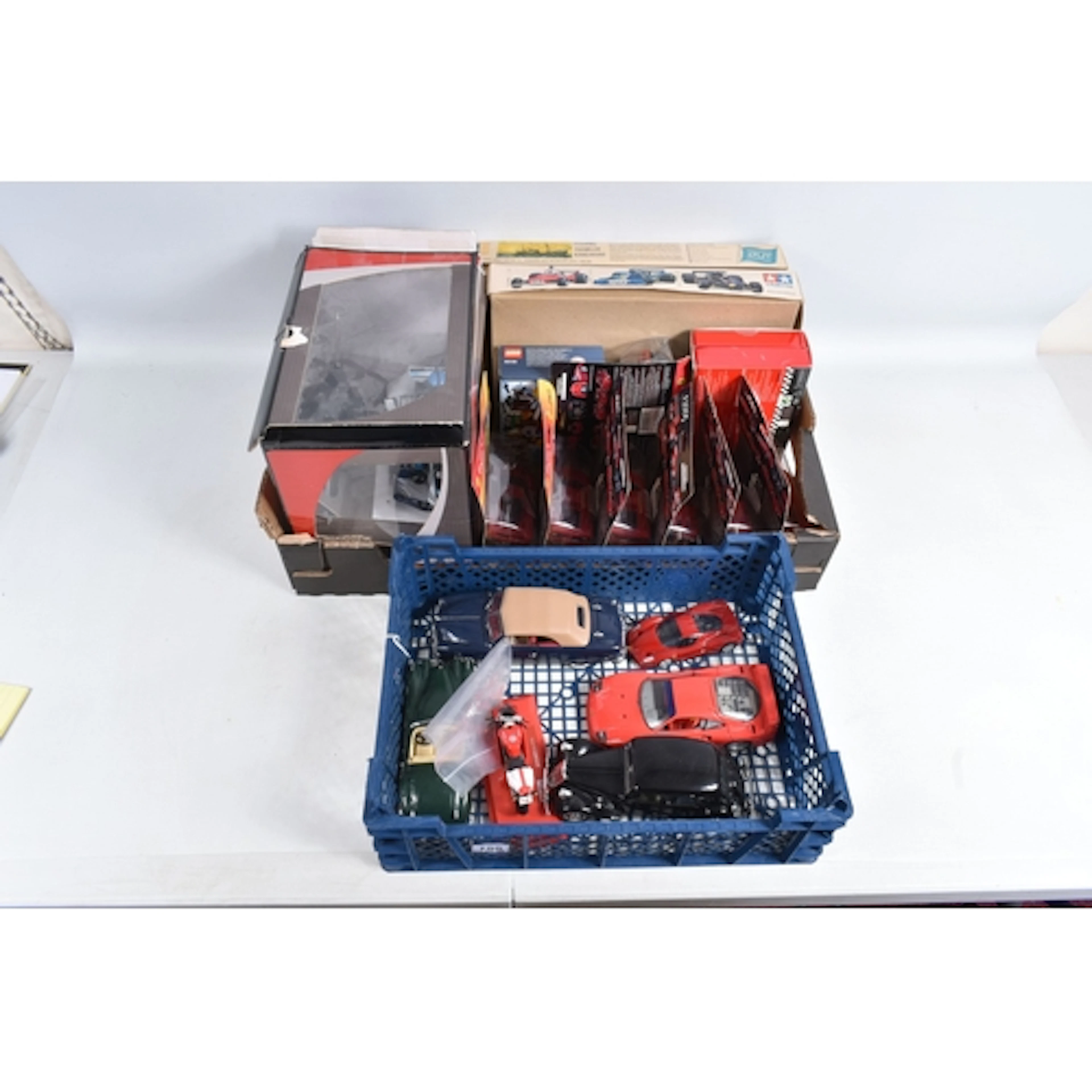 A QUANTITY OF DIECAST VEHICLES AND OTHER TOYS, to include un...