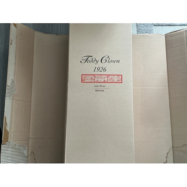 A Boxed Teddy Clown 1926 Rose 70 Replica Steiff Teddy Bear. ...