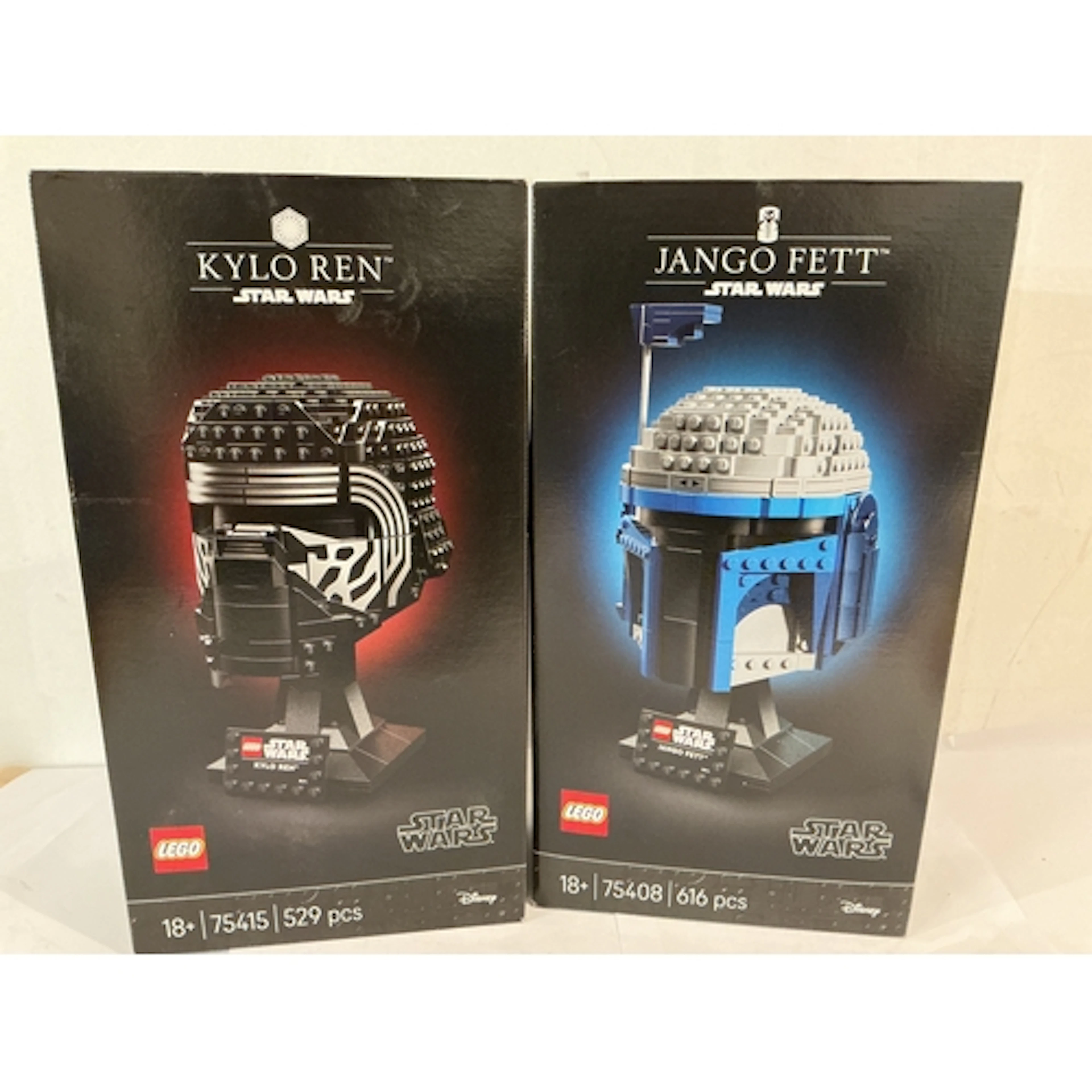 2 X Boxed And Sealed Lego Star Wars Busts. Kyle Ren Ans...