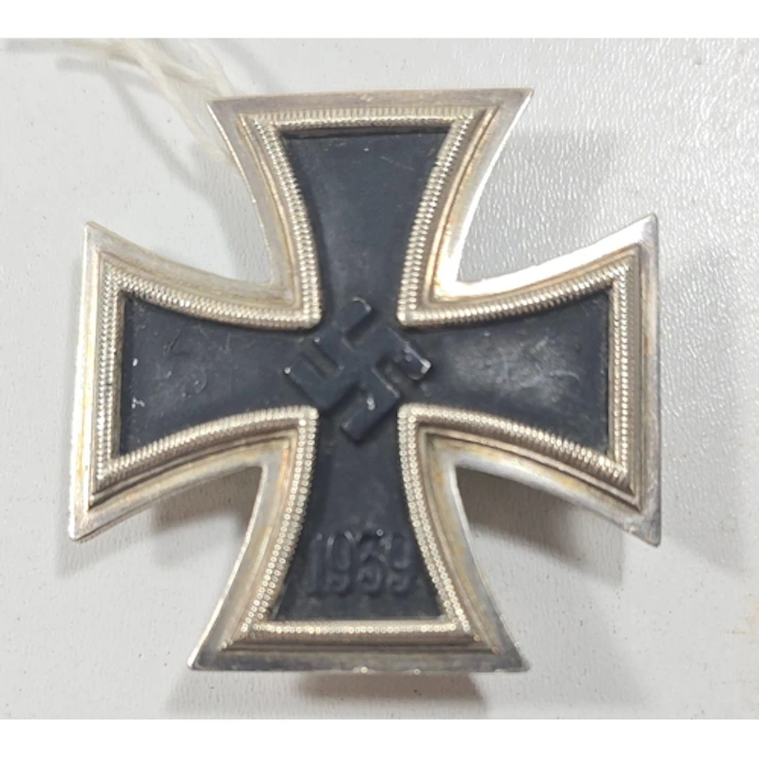 WW2 German 1st class iron cross. Private purchase convex pin...