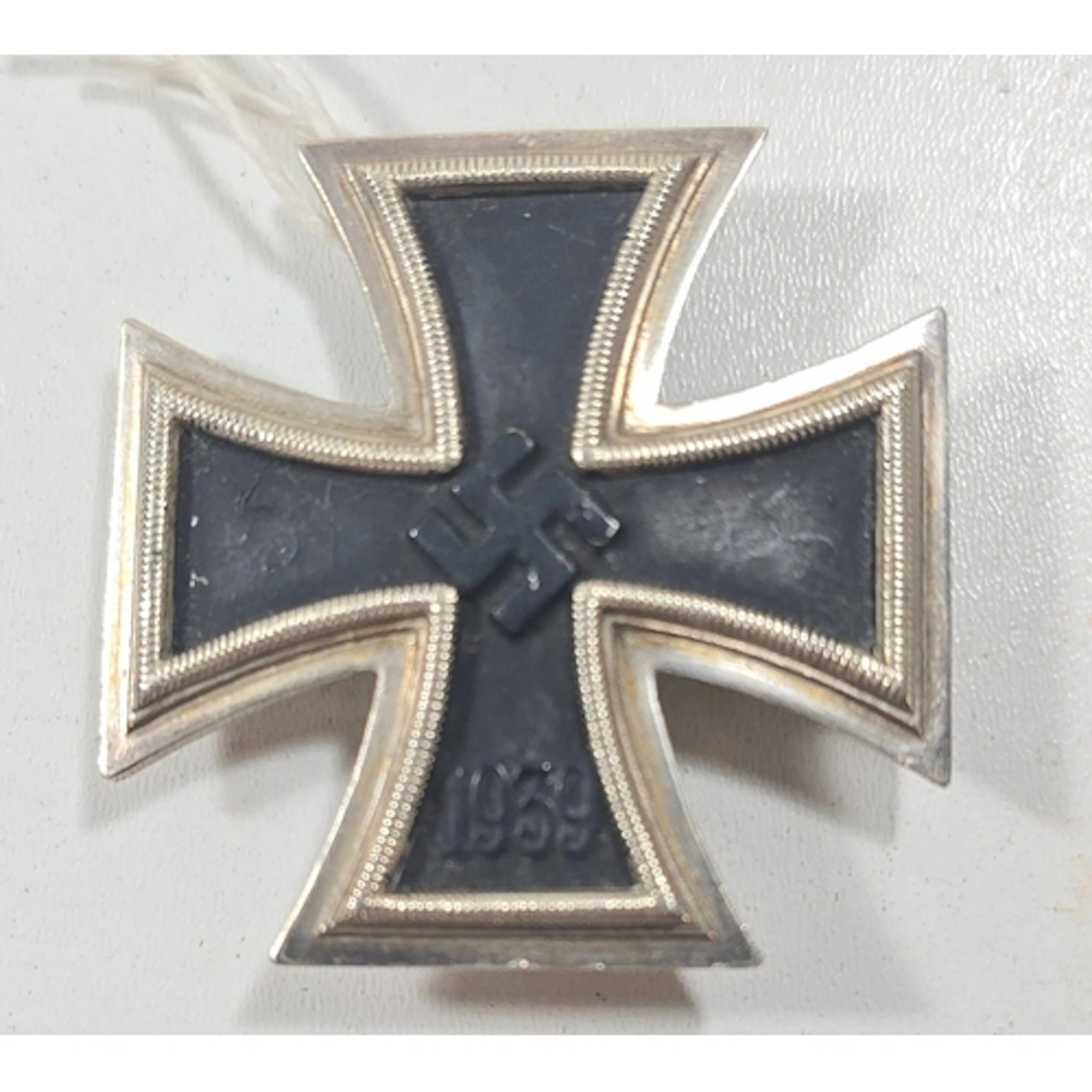 WW2 German 1st class iron cross. Private purchase convex pin...