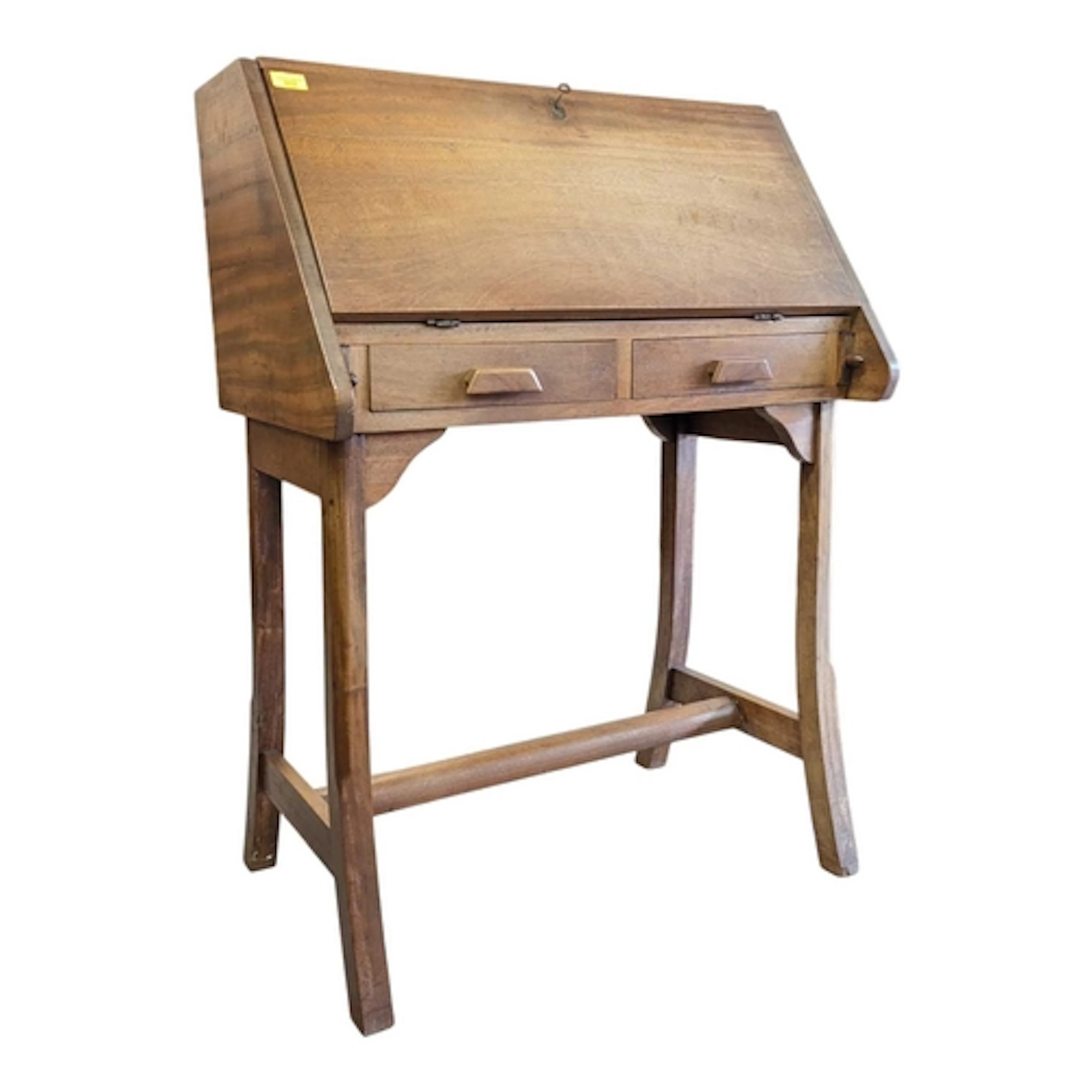 British Modern Design - A vintage mid 20th century teak writ...