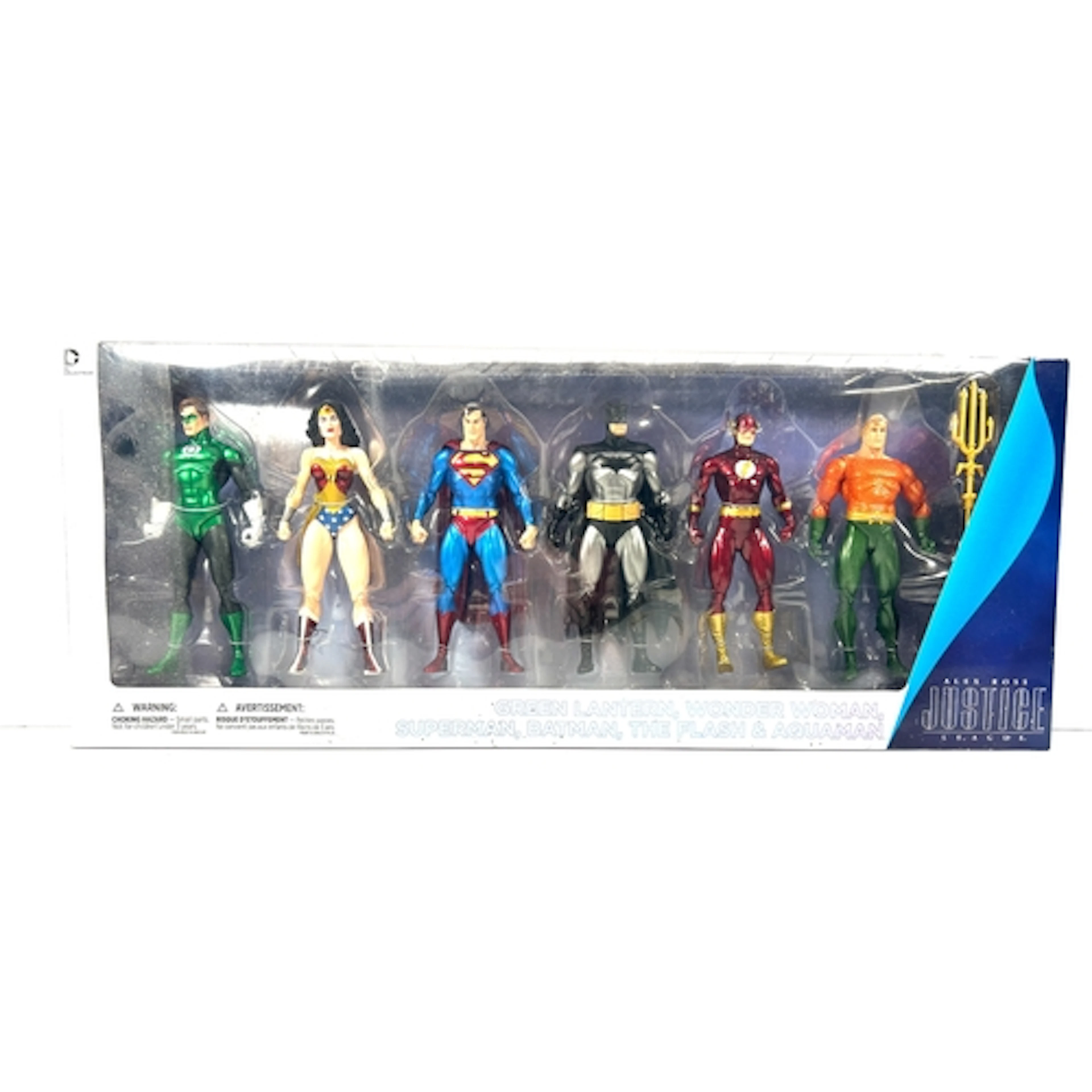 DC collectibles 6x figure set. ALEX ROSS Justice League. Con...