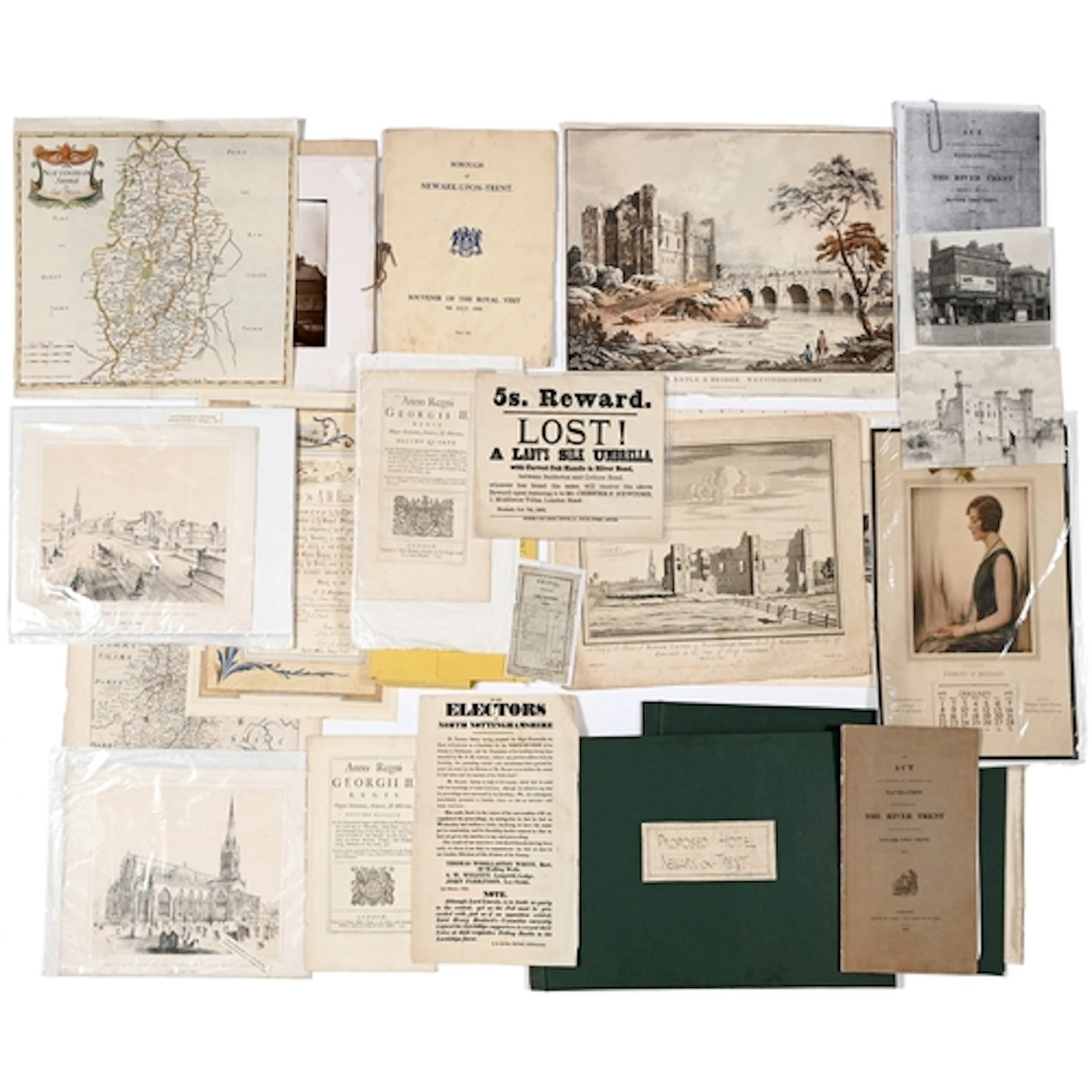 Nottinghamshire. Newark: an archive collection of printed ep...