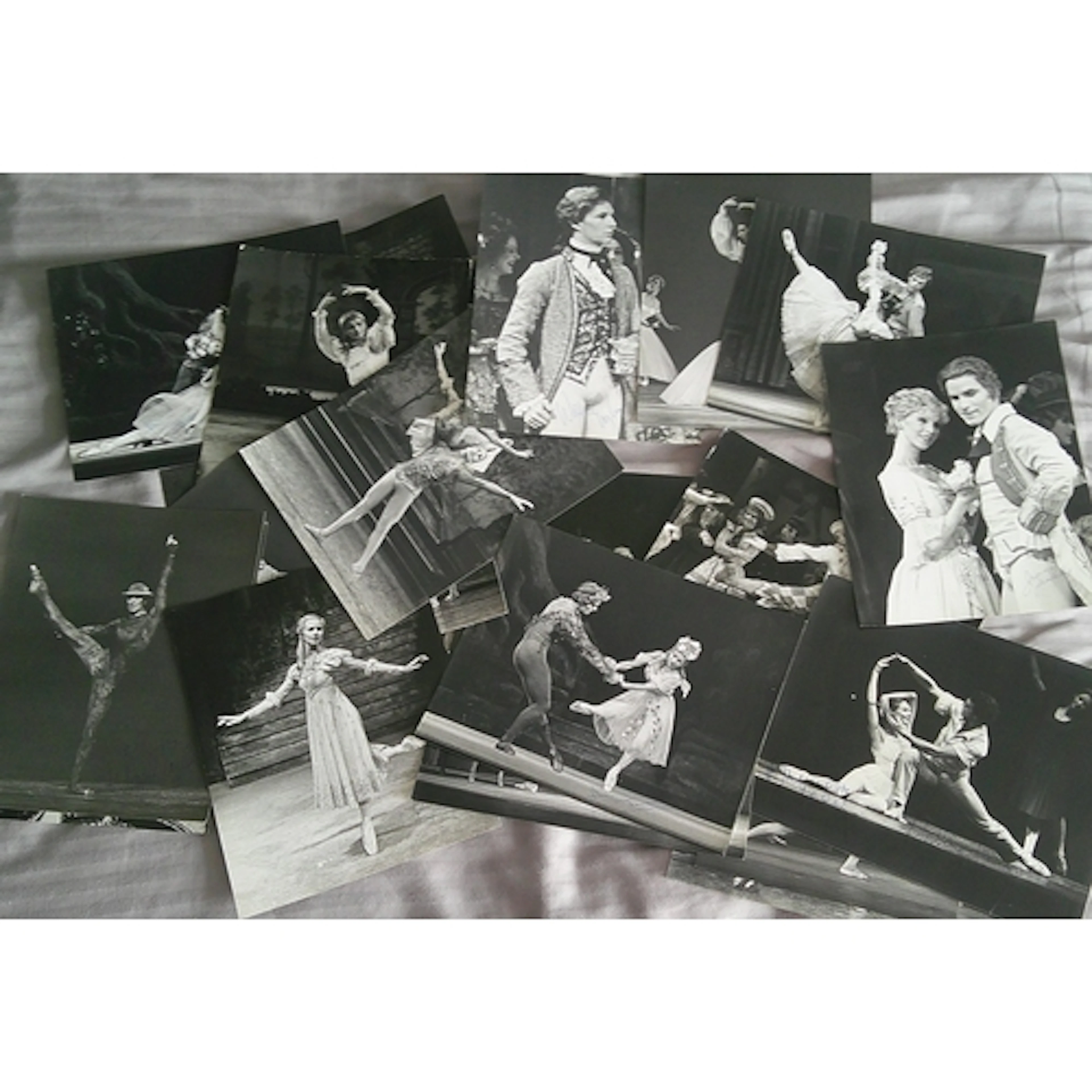Early 1970s Royal Ballet 20 Signed photographs measuring 10...