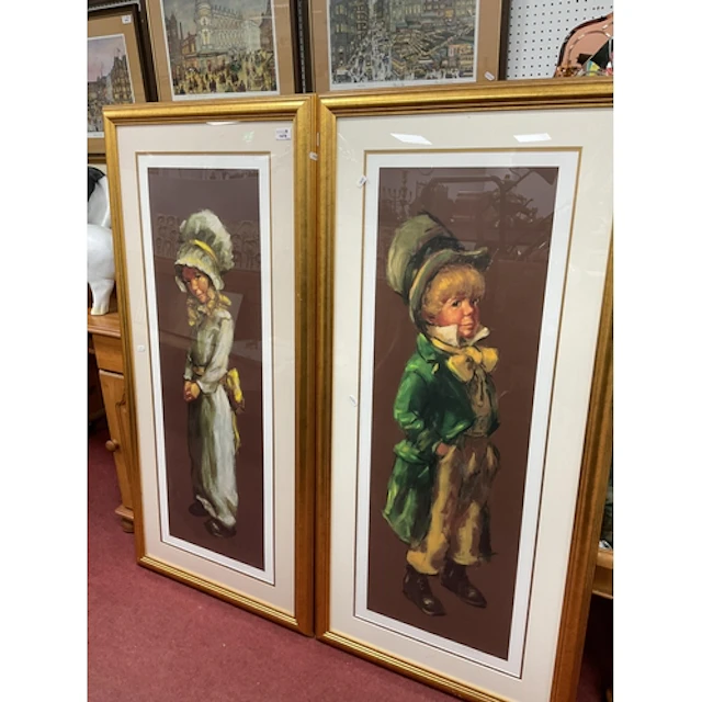 Barry Leighton Jones, Young Groom and Bride, limited edition...