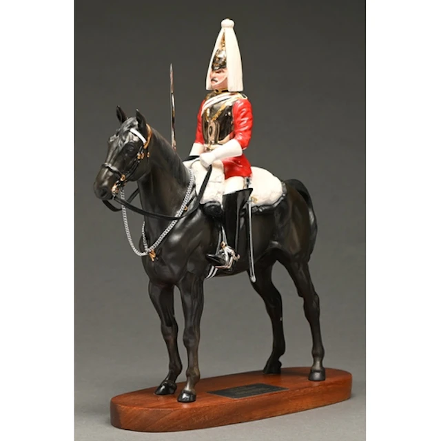 A Beswick Connoisseur equestrian figure of a Life Guard, c19...