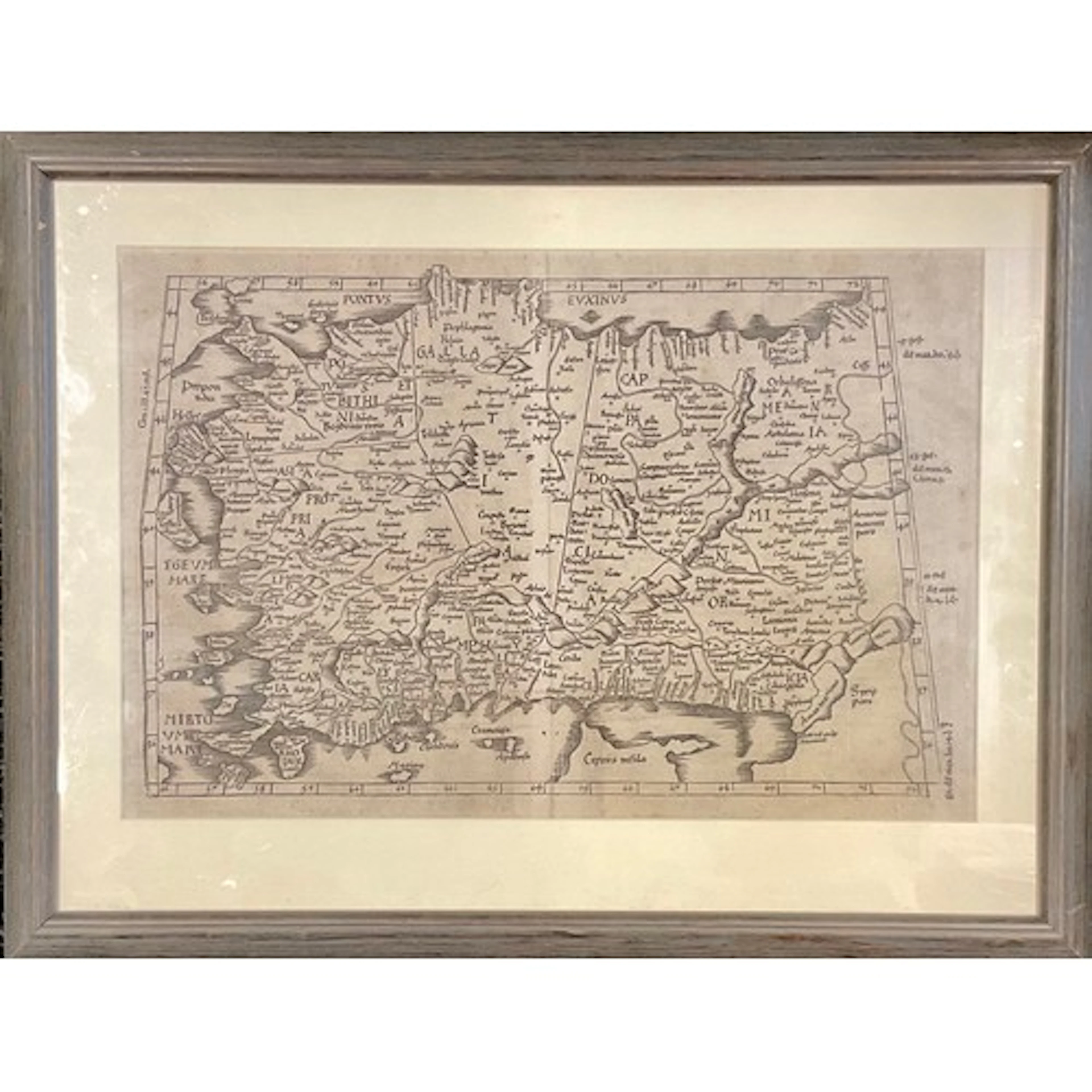 Cartography - after Claudius Ptolemy (c. 100–170 CE), two-pa...