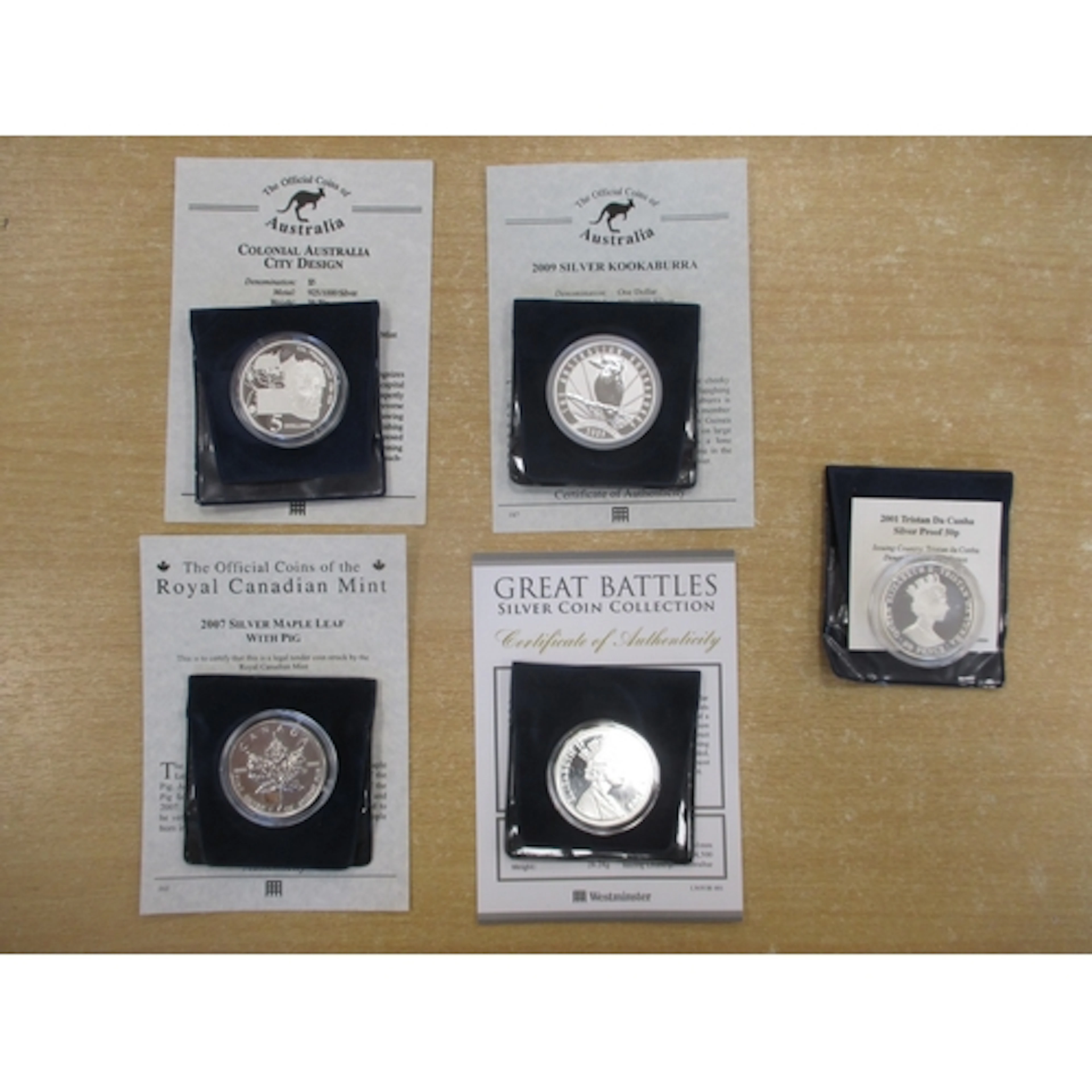 Collection of world silver, generally proof FDC issues inclu...