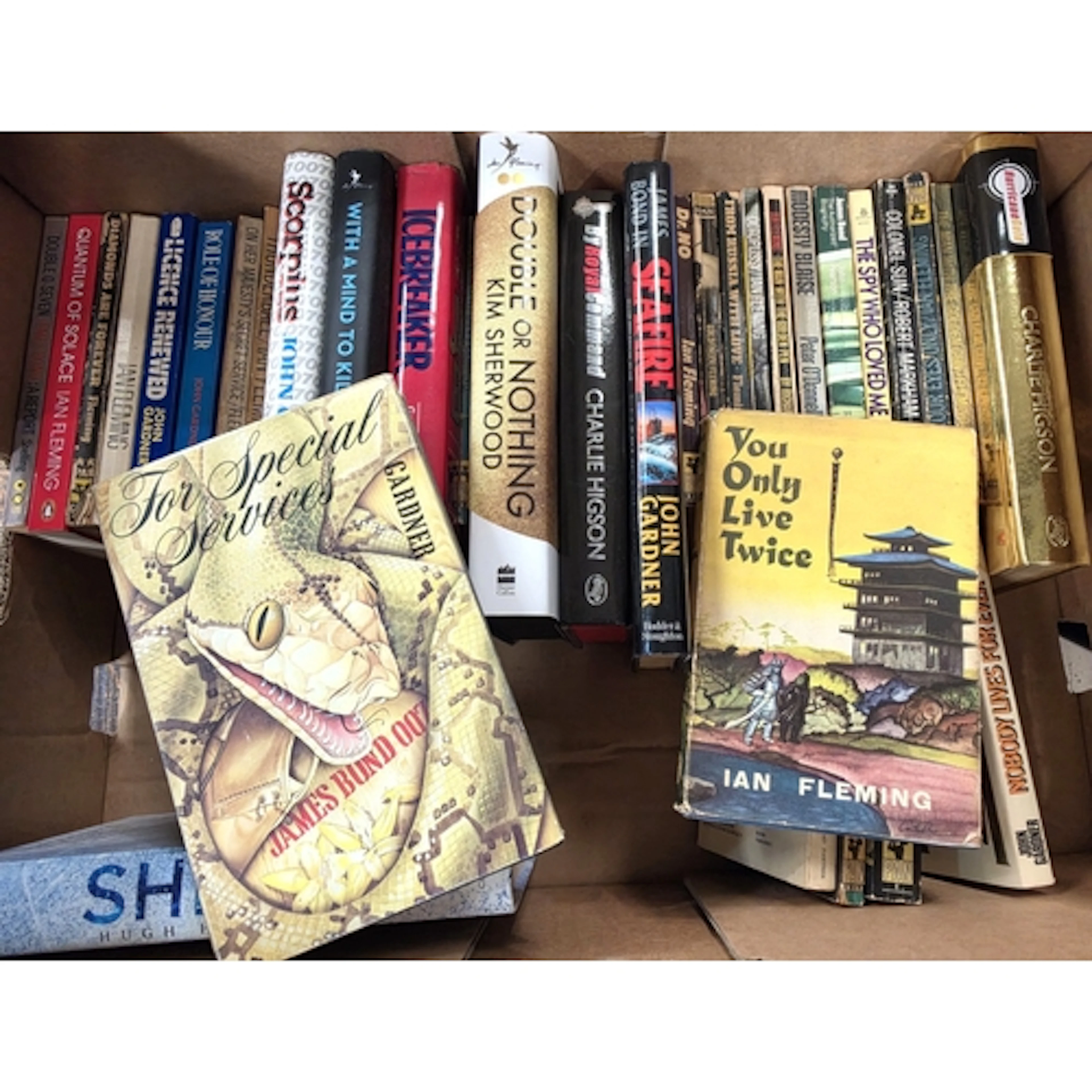 Ian Fleming 1964 Book Club, You Only Live Twice with dust wr...
